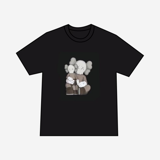 유니클로 UT x 카우스 숏슬리브 그래픽 티셔츠 블랙 - JP
