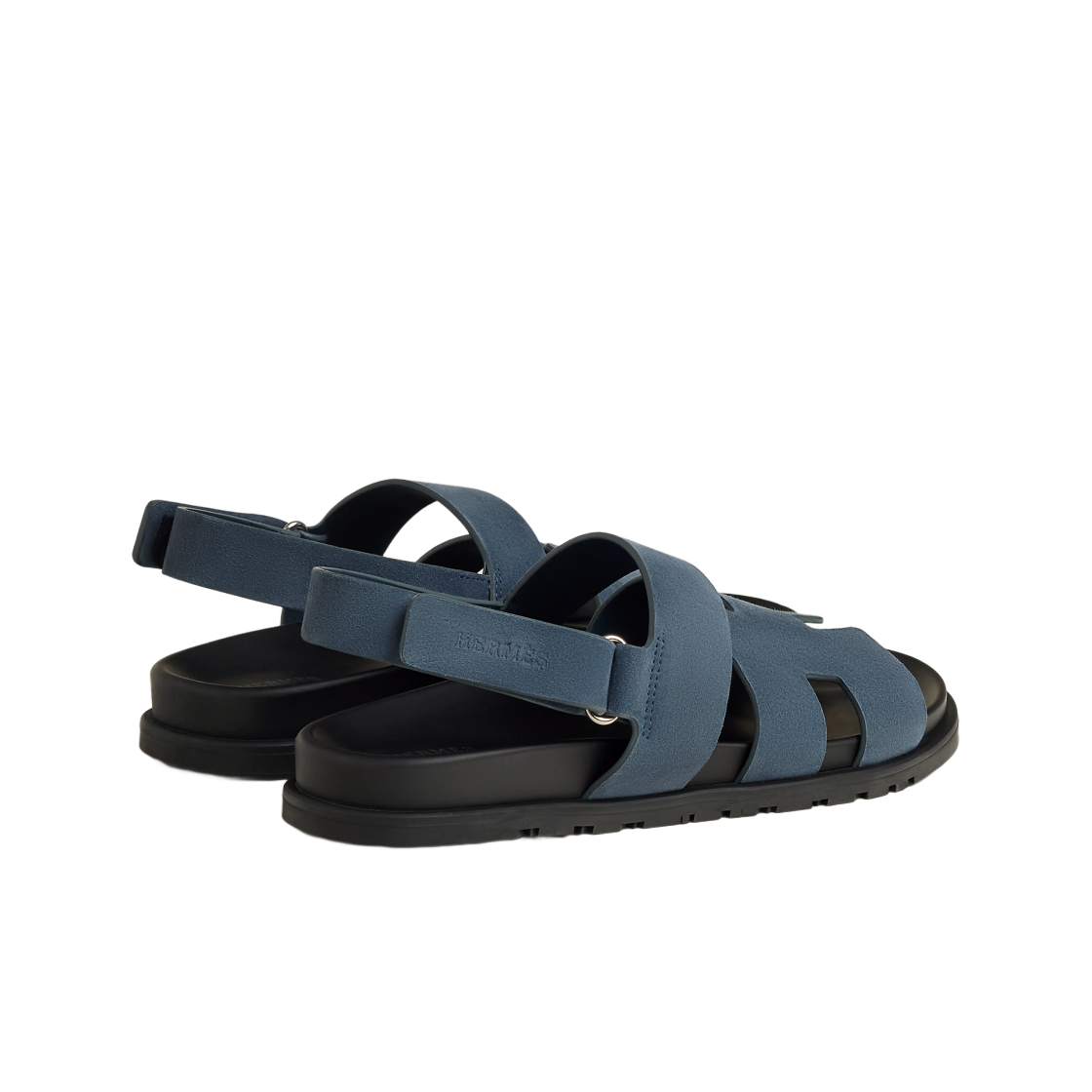 에르메스 지니어스 샌들 스웨이드 고트스킨 & 블루 셀레스트(Hermes Genius Sandal Suede Goatskin & Bleu Celeste) - 3