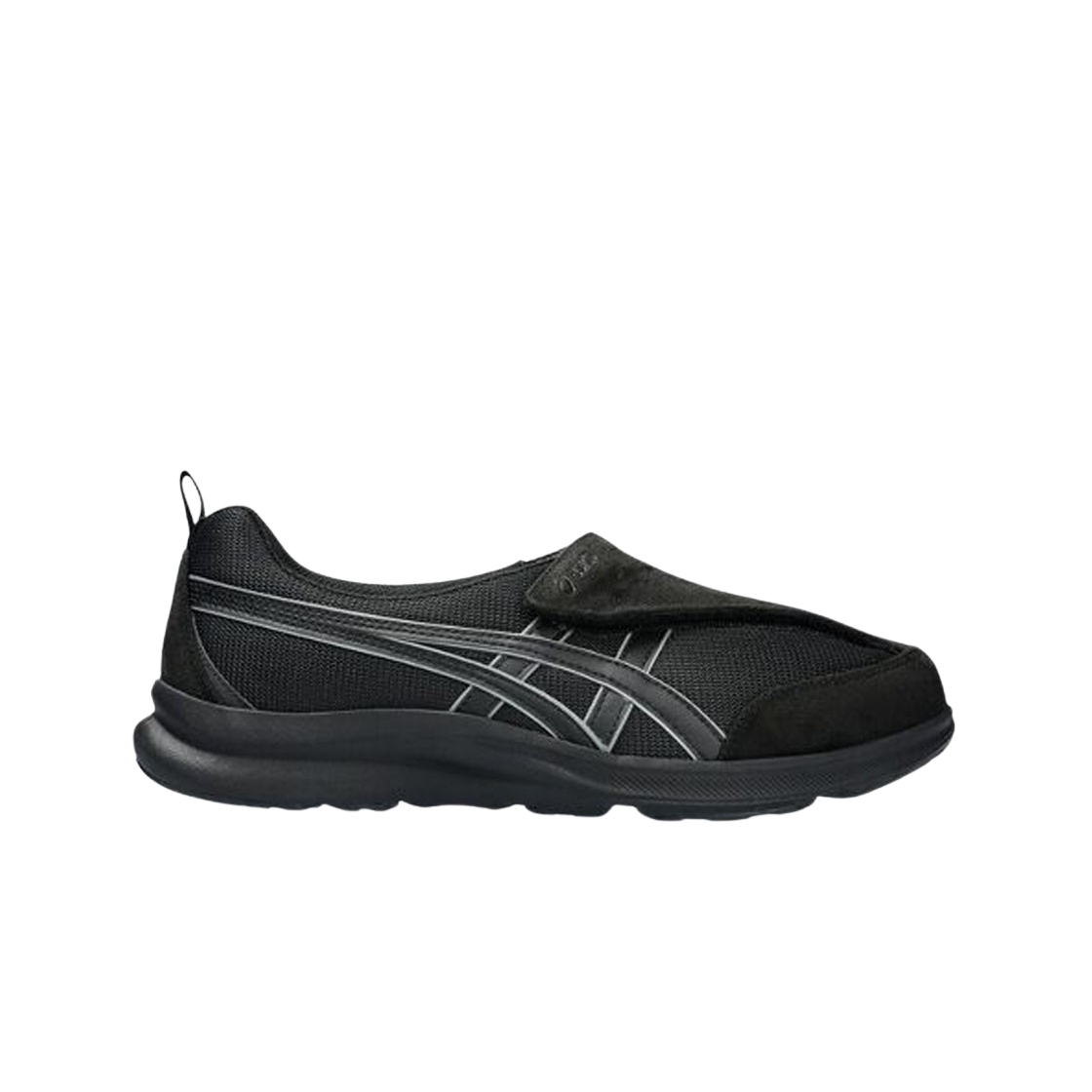 아식스 라이프워커 010 블랙 - 3E 와이드(Asics Life Walker 010 Black - 3E Wide)