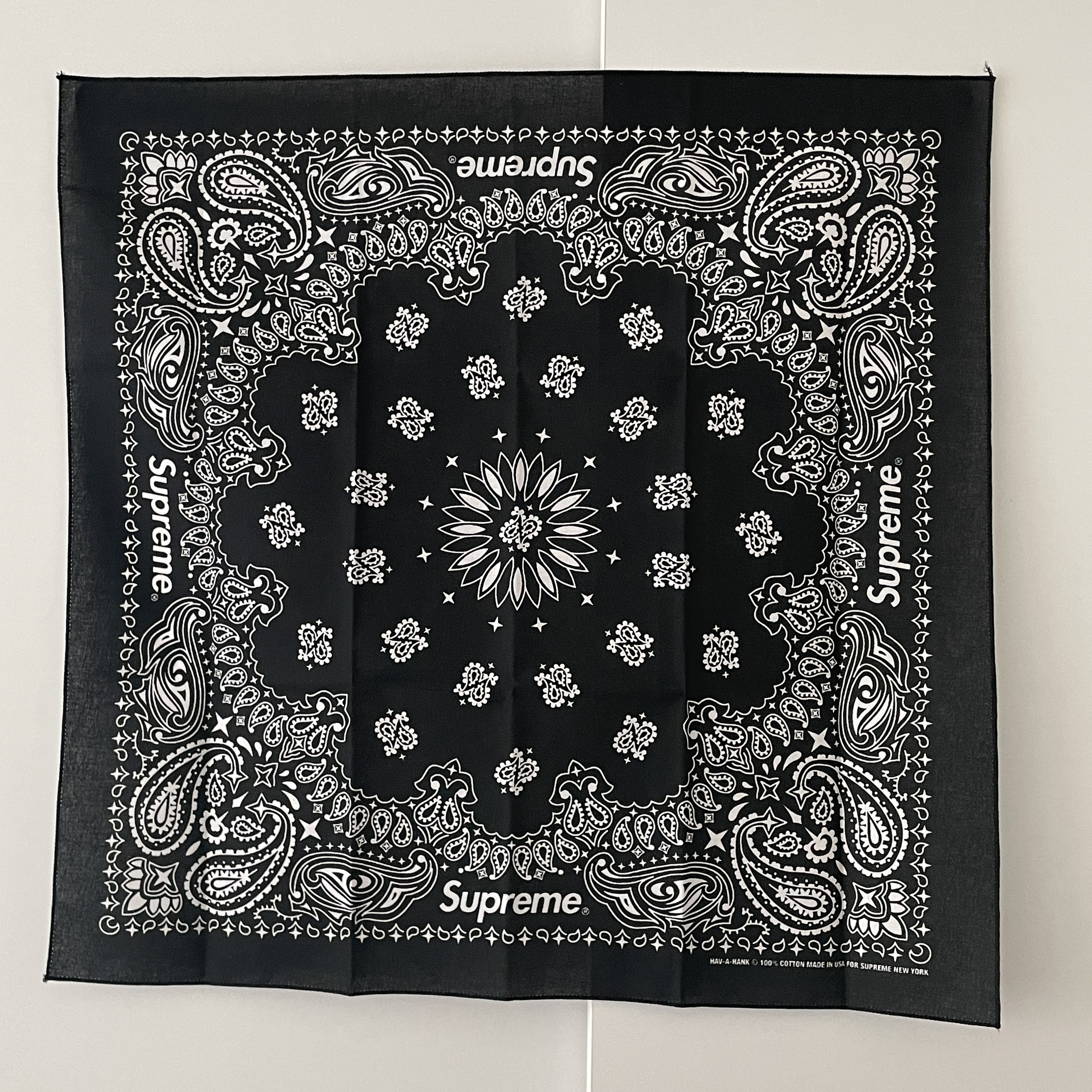 Supreme Hav-A-Hank Bandanas Multicolor (Set of 3) - 24SS 착용 스타일 - 2