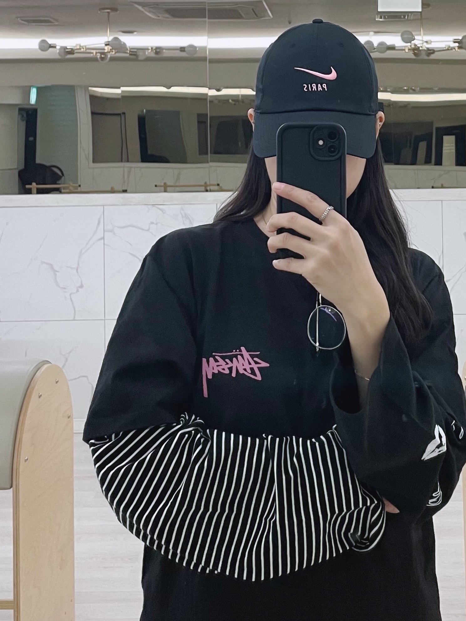 Stussy Skate Tough T-Shirt Black, Lego Birthday Cake 착용 스타일 - 2