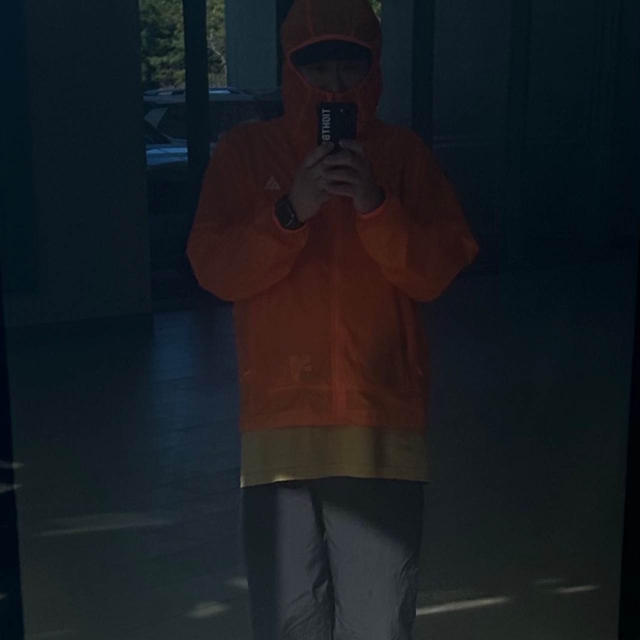 Hoka Kaha 2 Low Gore-Tex Black, Nike ACG Windproof Cinder Cone Jacket Bright Mandarin - Asia 착용 스타일 - 1