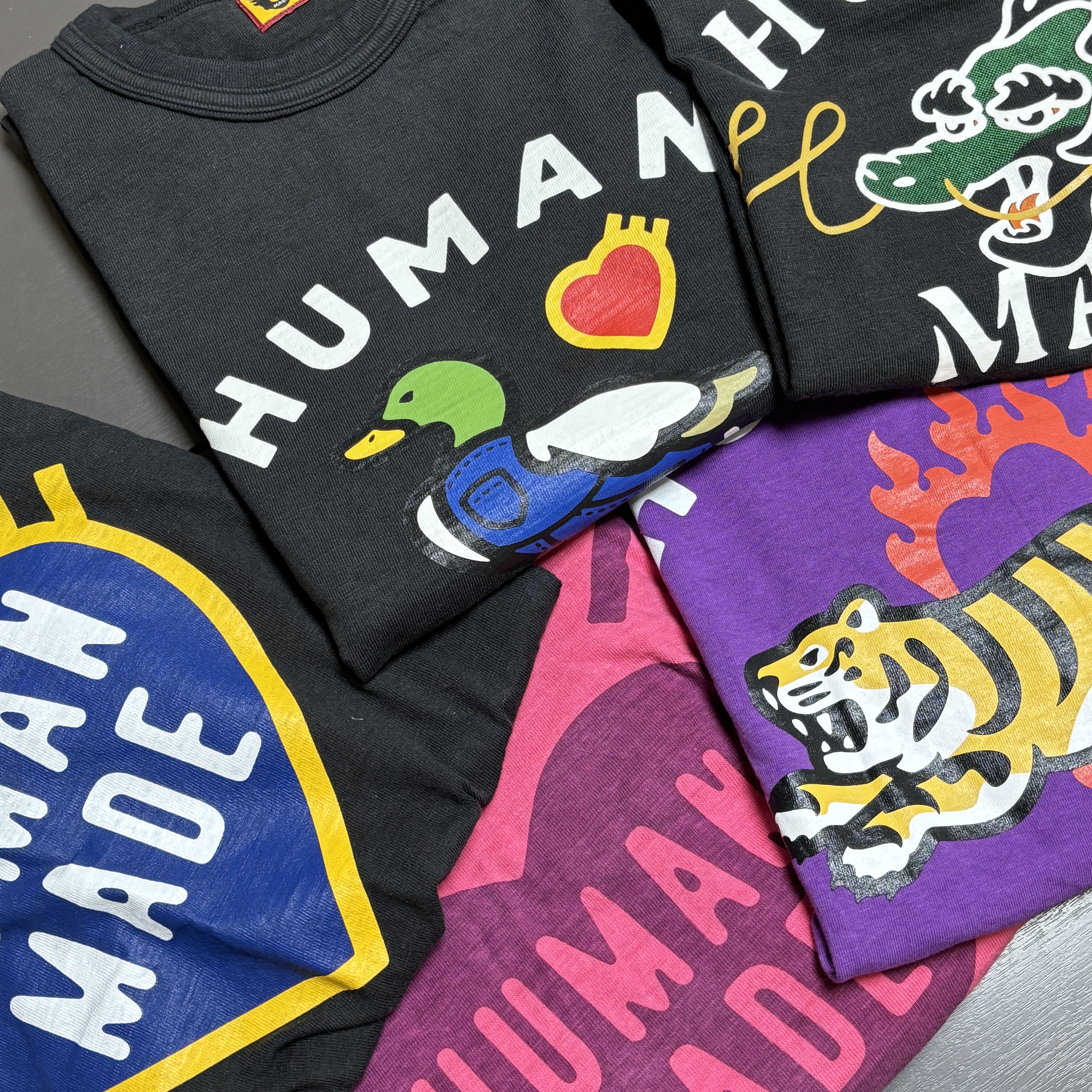 Human Made Graphic T-Shirt #05 Black 착용 스타일