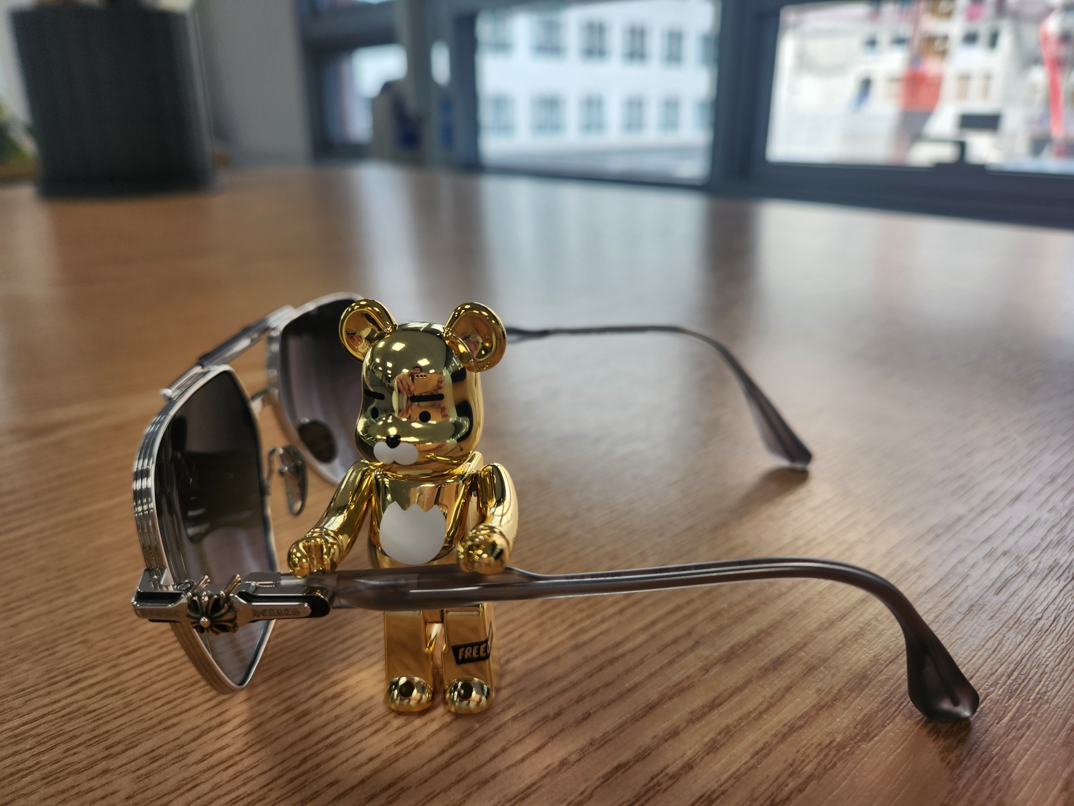 Bearbrick x Kakao Friends Ryan 100% 착용 스타일 - 1