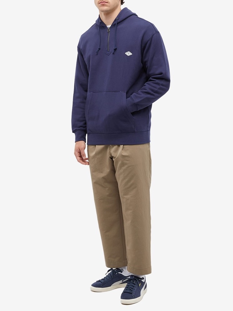 Puma x Nanamica Hoodie Puma Navy 착용 스타일 - 2