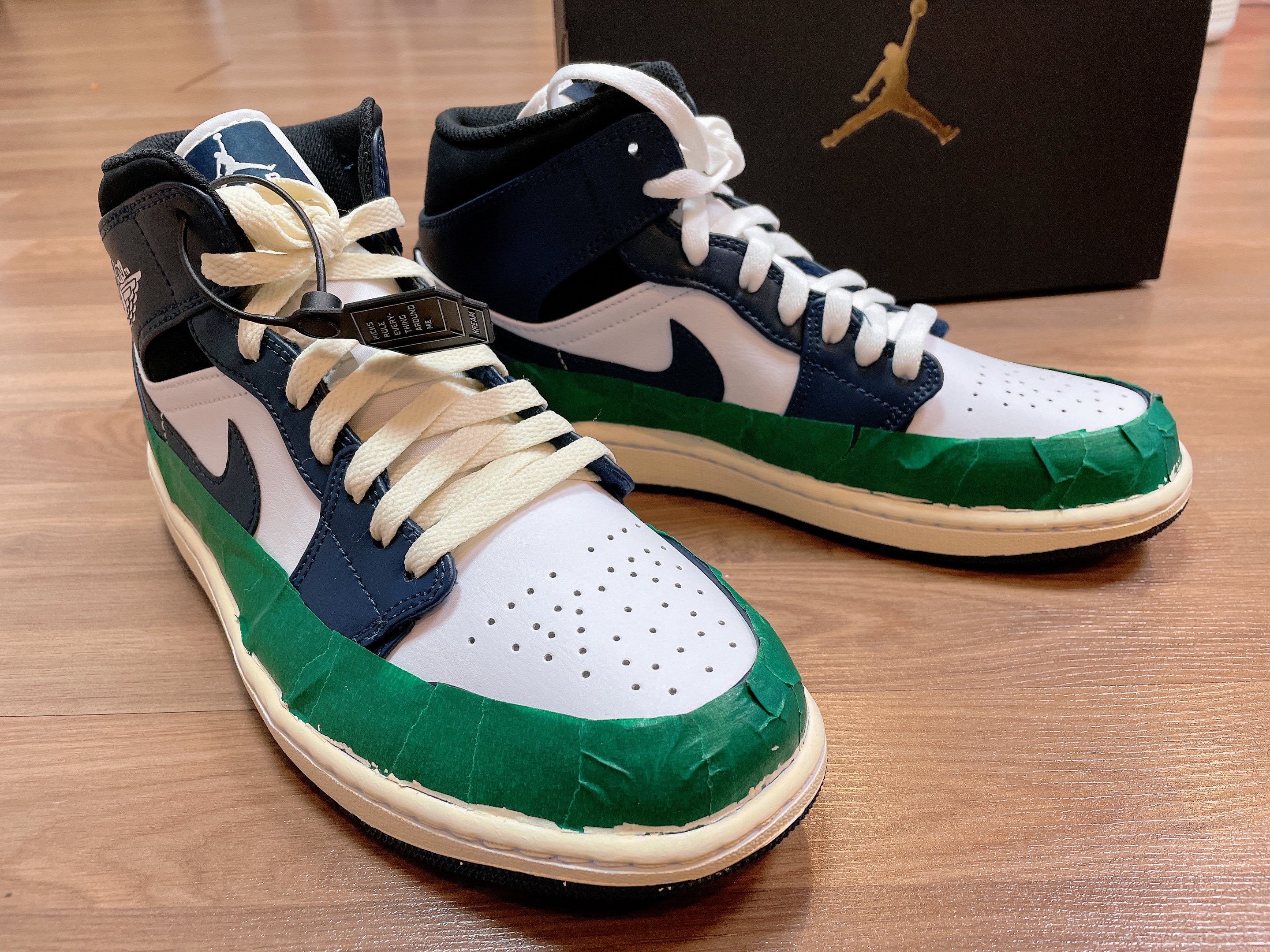 Jordan 1 Mid Dark Teal 착용 스타일 - 2