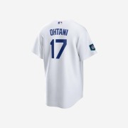 Nike MLB Los Angeles Dodgers Home Replica Player Jersey White Shohei Ohtani (2024 MLB Seoul Series Ver.)