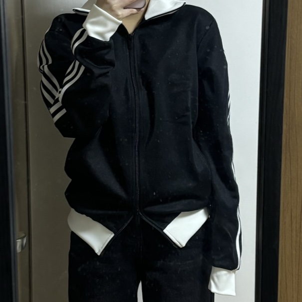 Adidas Adicolor Classics Beckenbauer Track Jacket Black - US Sizing 착용 스타일 - 3