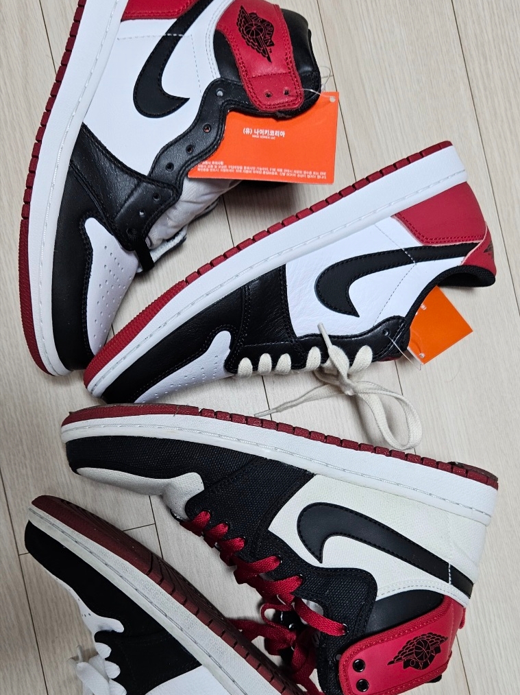 Jordan 1 Retro KO High Black Toe, Jordan 1 Retro Low OG Black Toe 착용 스타일