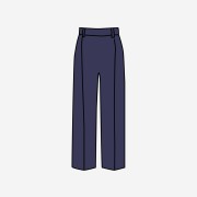 Uniqlo x Marni Wide Fit Pleated Trousers Blue - KR