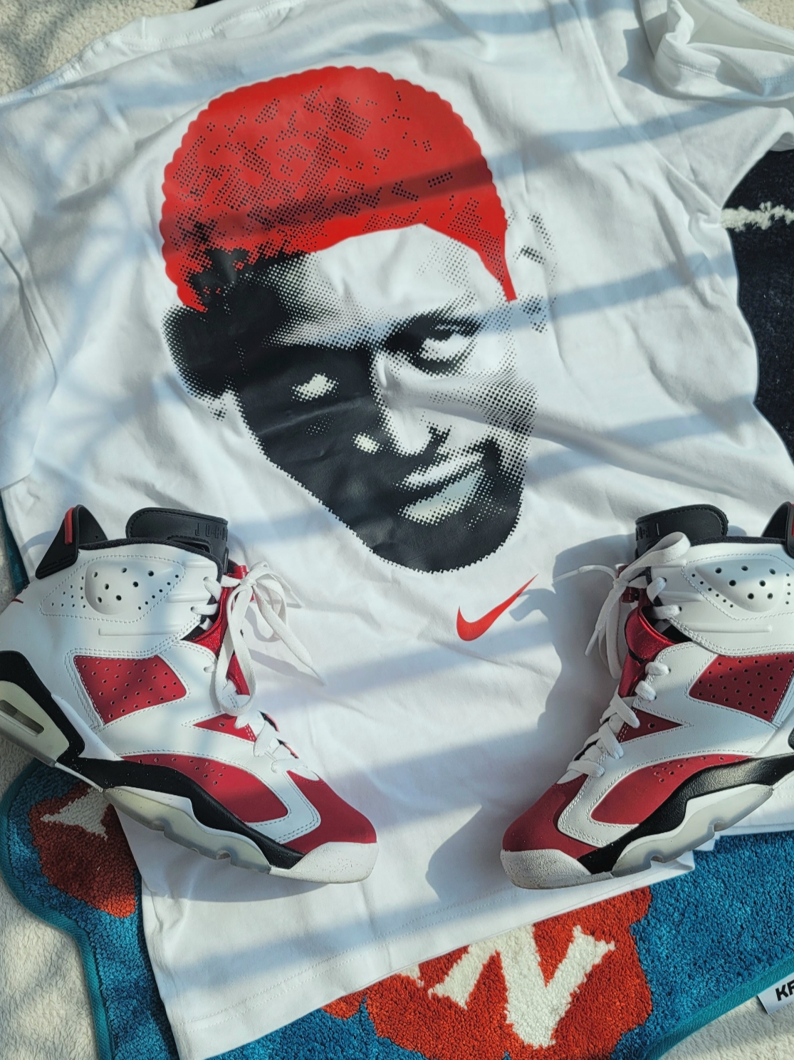 Jordan 6 Retro Carmine 2021 착용 스타일