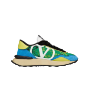 Valentino Garavani Lace Runner Green Blue