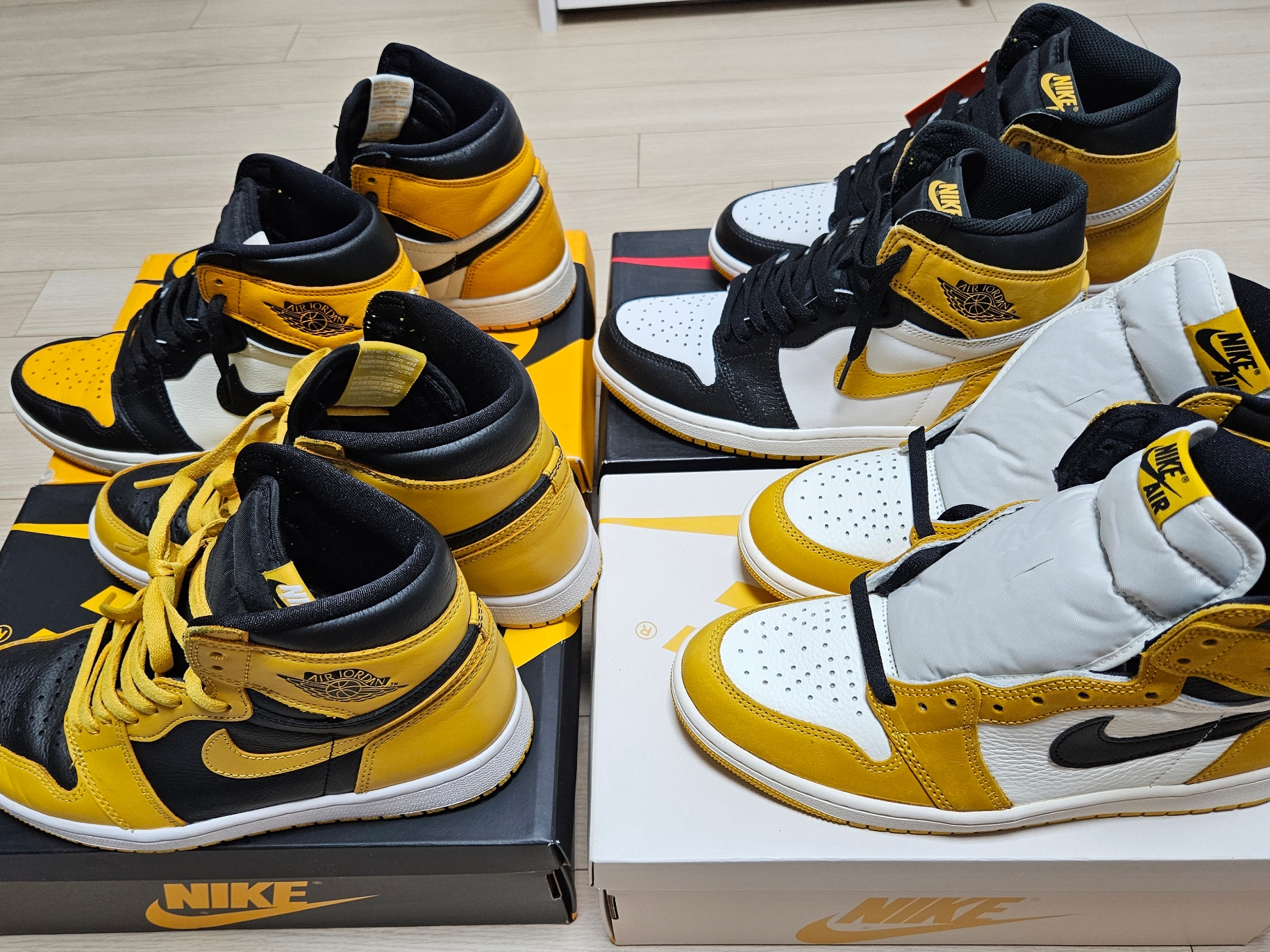 Jordan 1 Retro High OG Yellow Ochre, Jordan 1 Retro High Yellow Ochre 착용 스타일 - 3