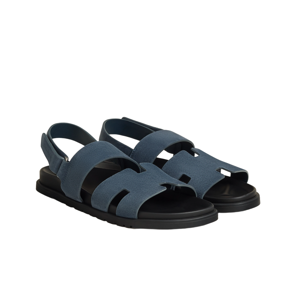 에르메스 지니어스 샌들 스웨이드 고트스킨 & 블루 셀레스트(Hermes Genius Sandal Suede Goatskin & Bleu Celeste) - 2