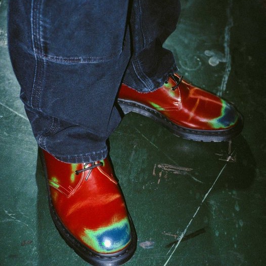 Dr. Martens x Supreme 1461 Multi 착용 스타일 - 2