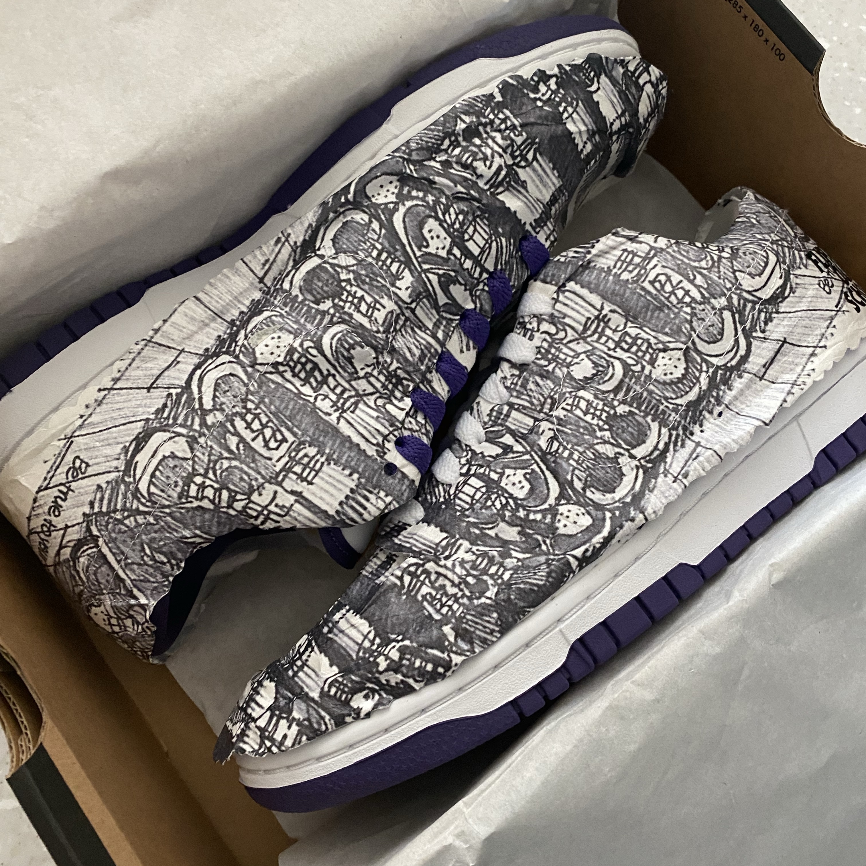 (W) Nike Dunk Low SE Flip 착용 스타일