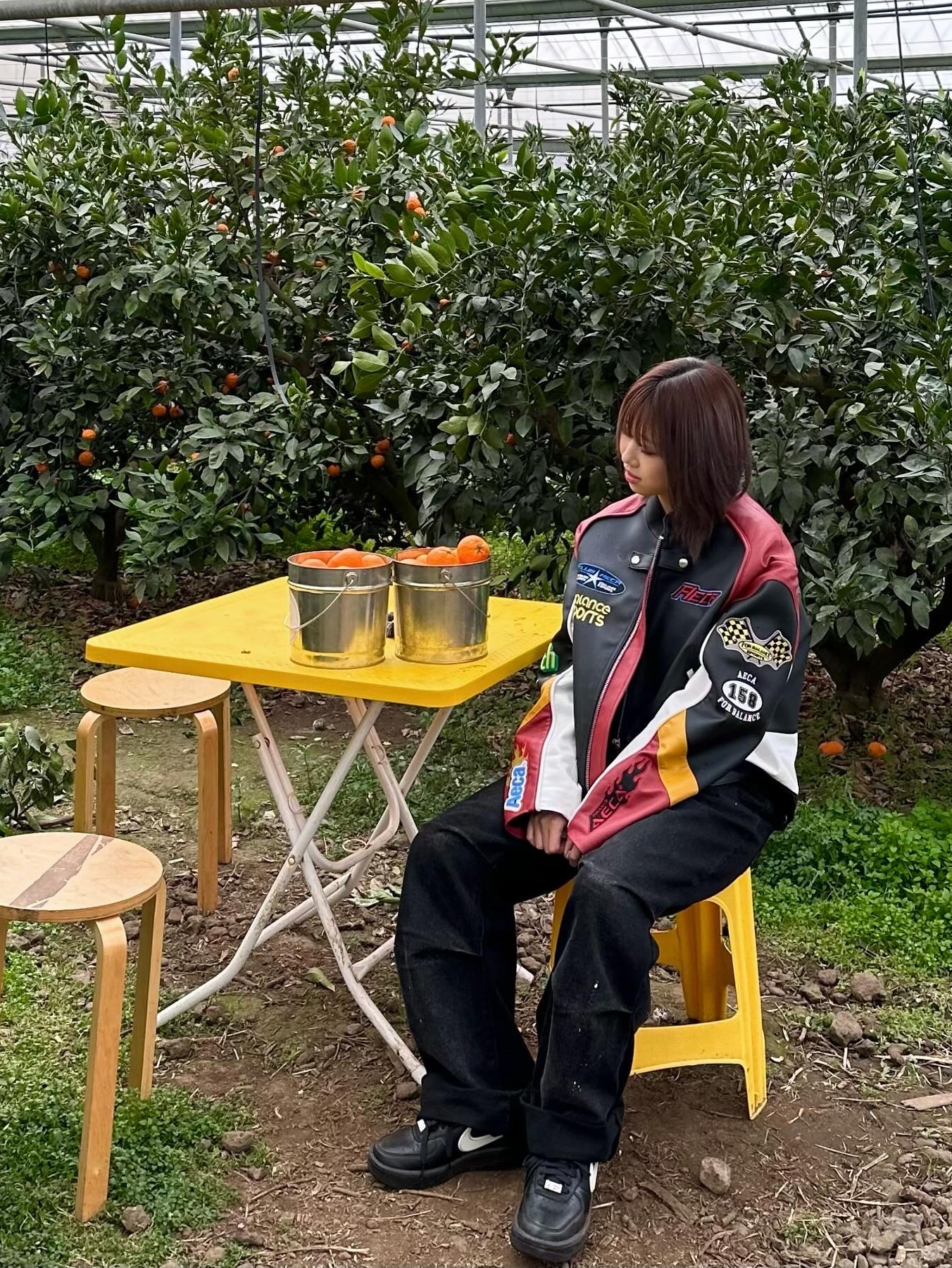 Nike x Ambush Air Force 1 Low SP Black, Nike x Ambush Air Force 1 Low SP Phantom 착용 스타일 - 2
