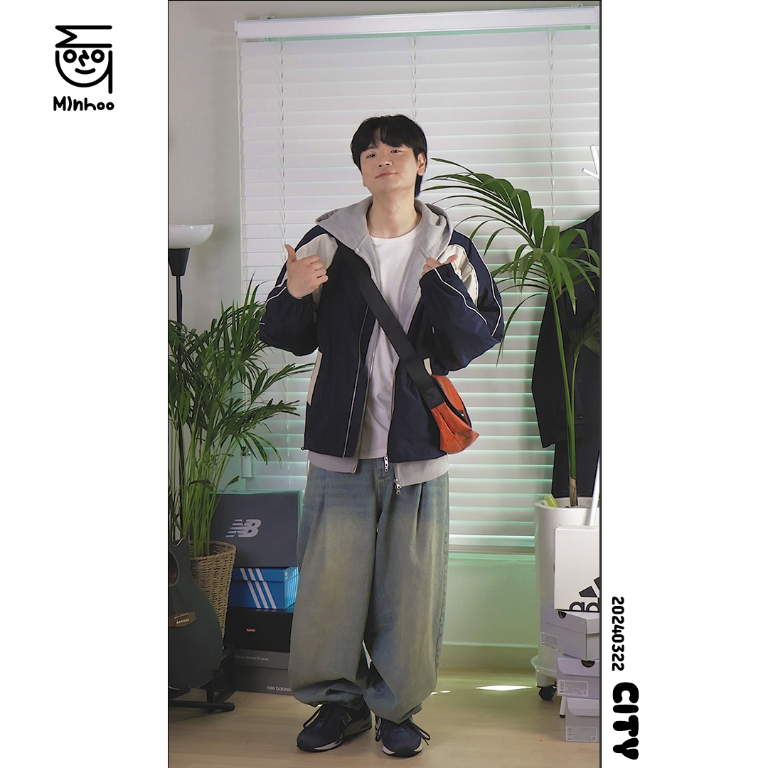 New Balance 991 Made in UK Bluesman 착용 스타일 - 4