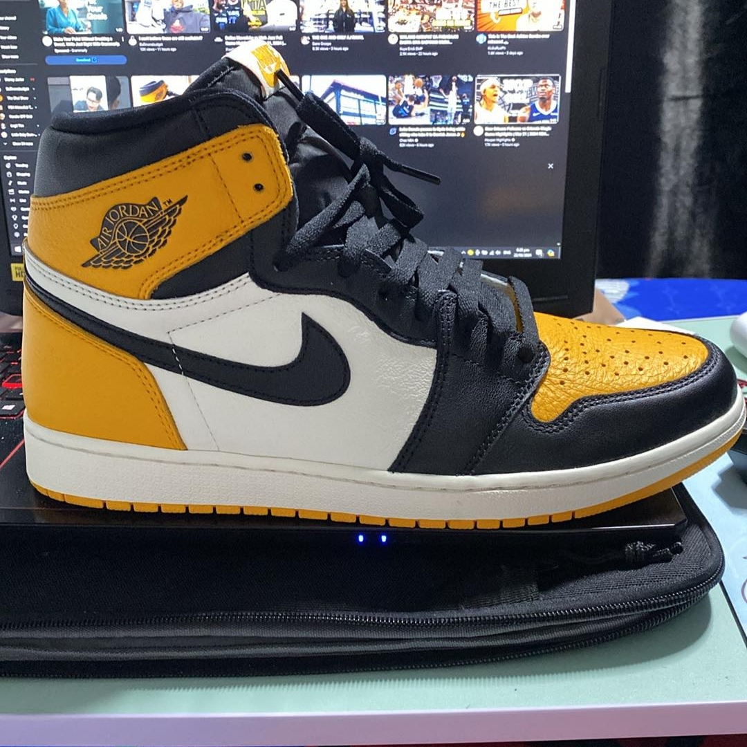 Jordan 1 Retro High OG Taxi 착용 스타일