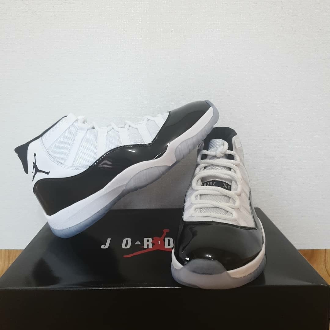 Jordan 11 Retro Concord 2018 착용 스타일 - 1