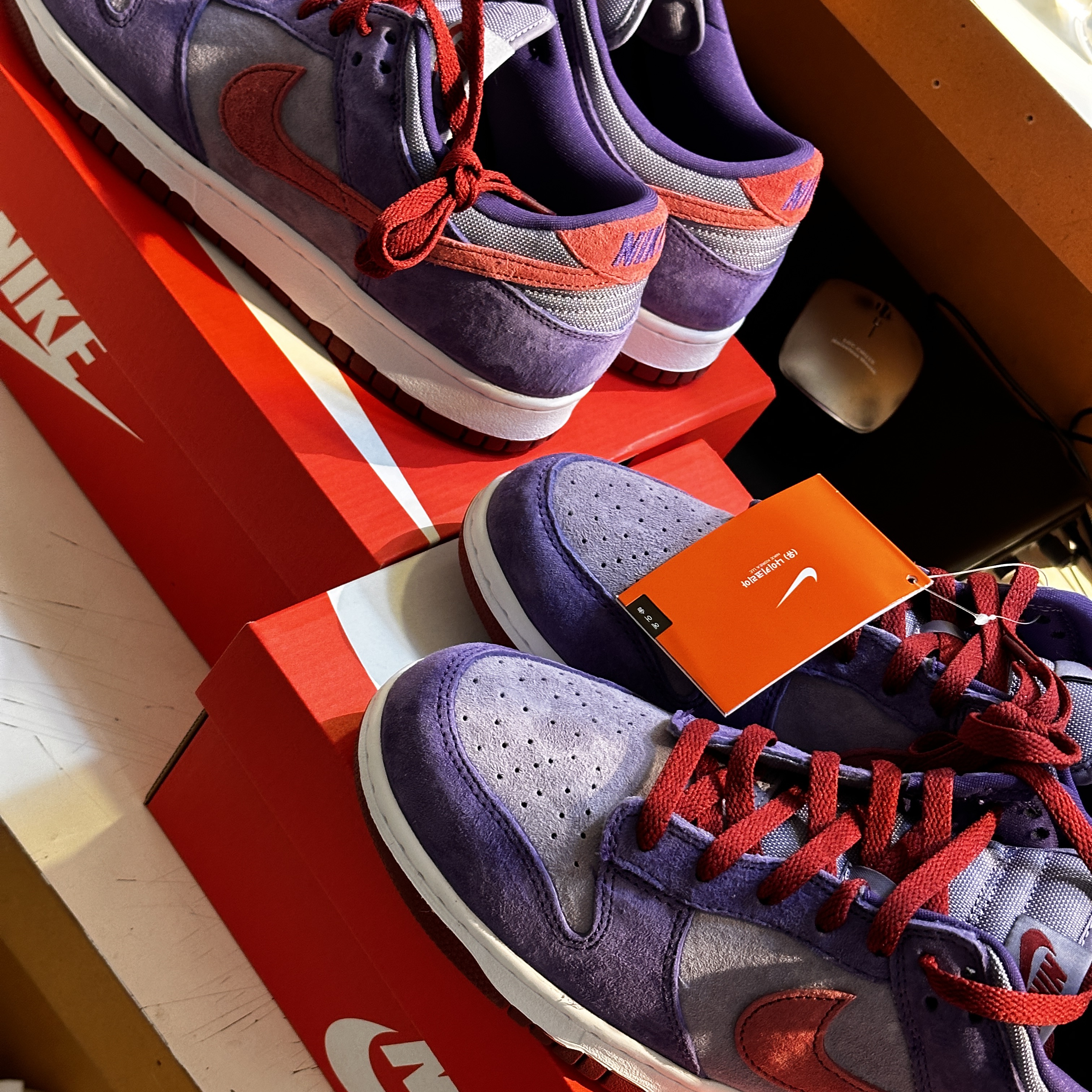 Nike Dunk Low SP Plum 2024 착용 스타일 - 1