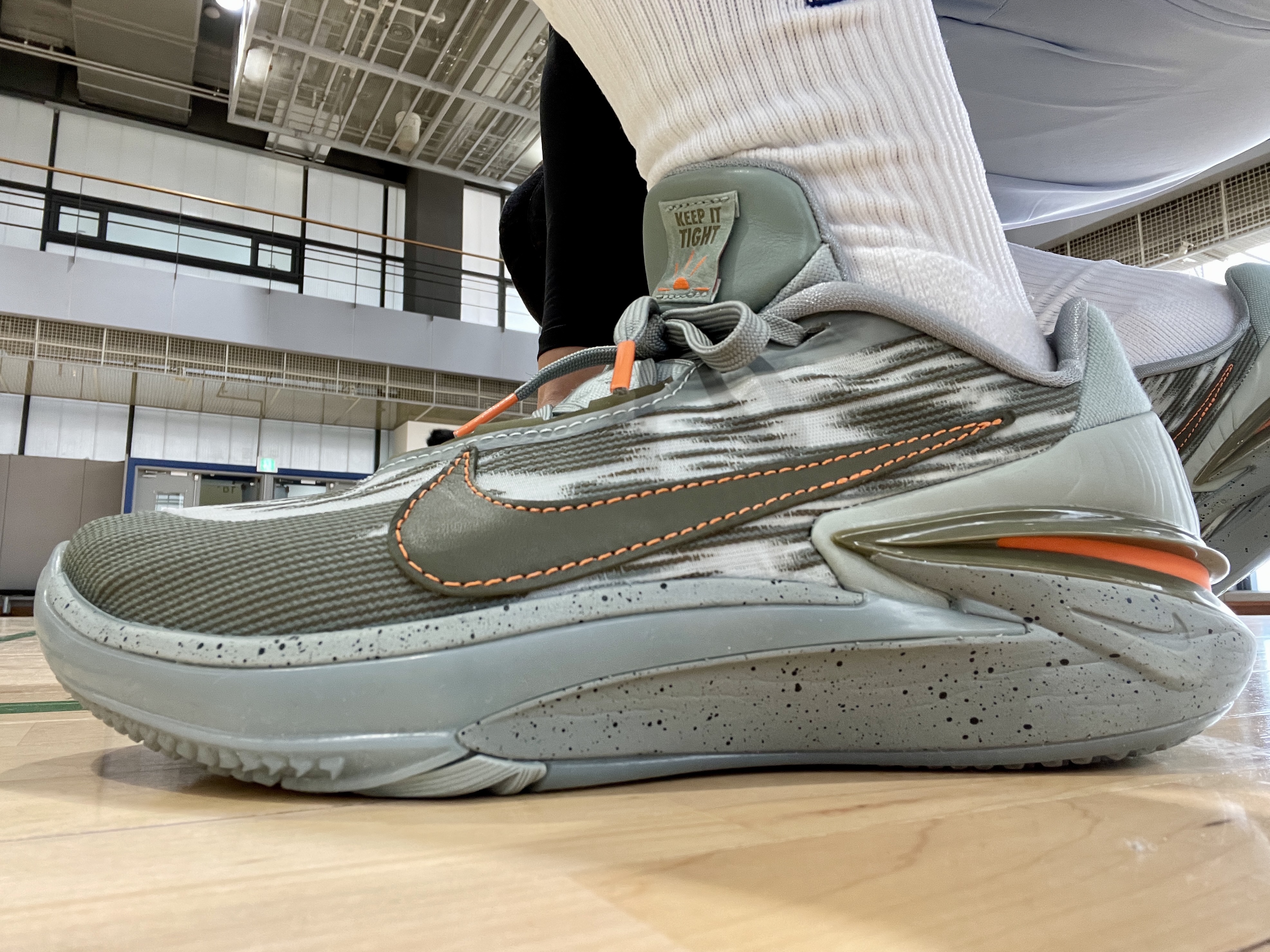 Nike x Devin Booker Air Zoom GT Cut 2 Mica Green 착용 스타일