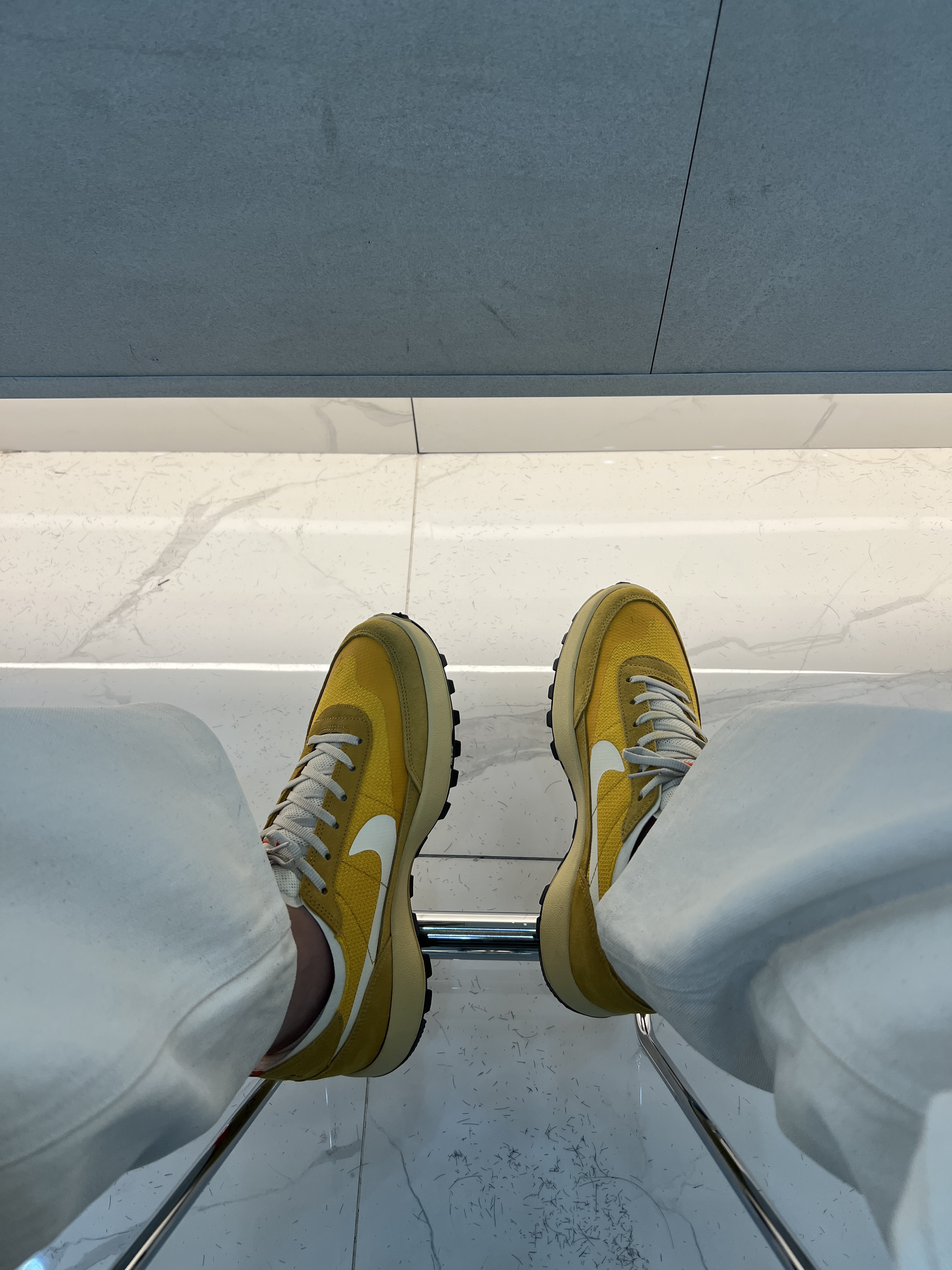 Nike x Tom Sachs General Purpose Shoe Archive, IAB Studio Sweatshirt Light Gray - 23FW 착용 스타일 - 2