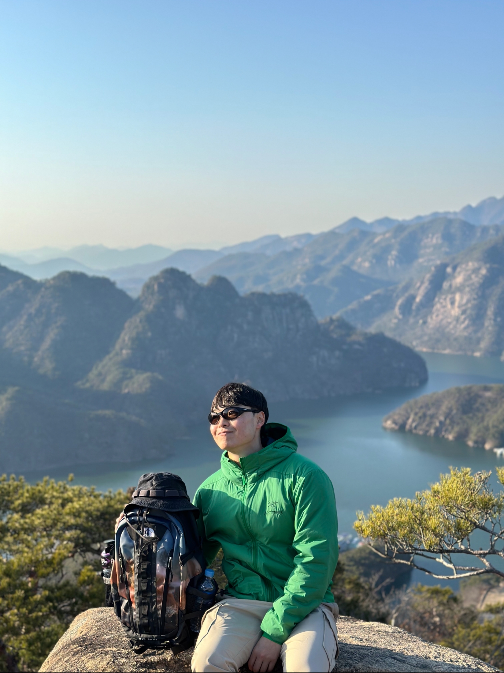 Arc'teryx Atom LT Hoody Jungle, (W) Arc'teryx Atom Jacket Solace 착용 스타일 - 5