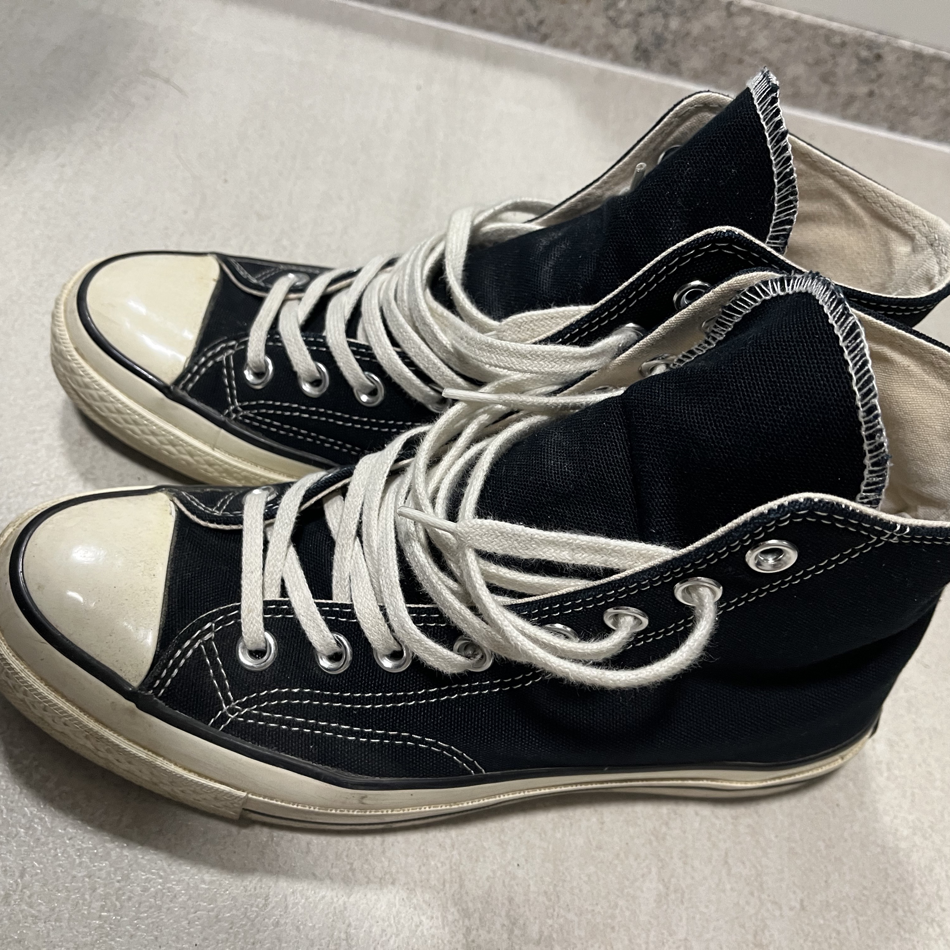 Converse Chuck 70 Hi Black 착용 스타일
