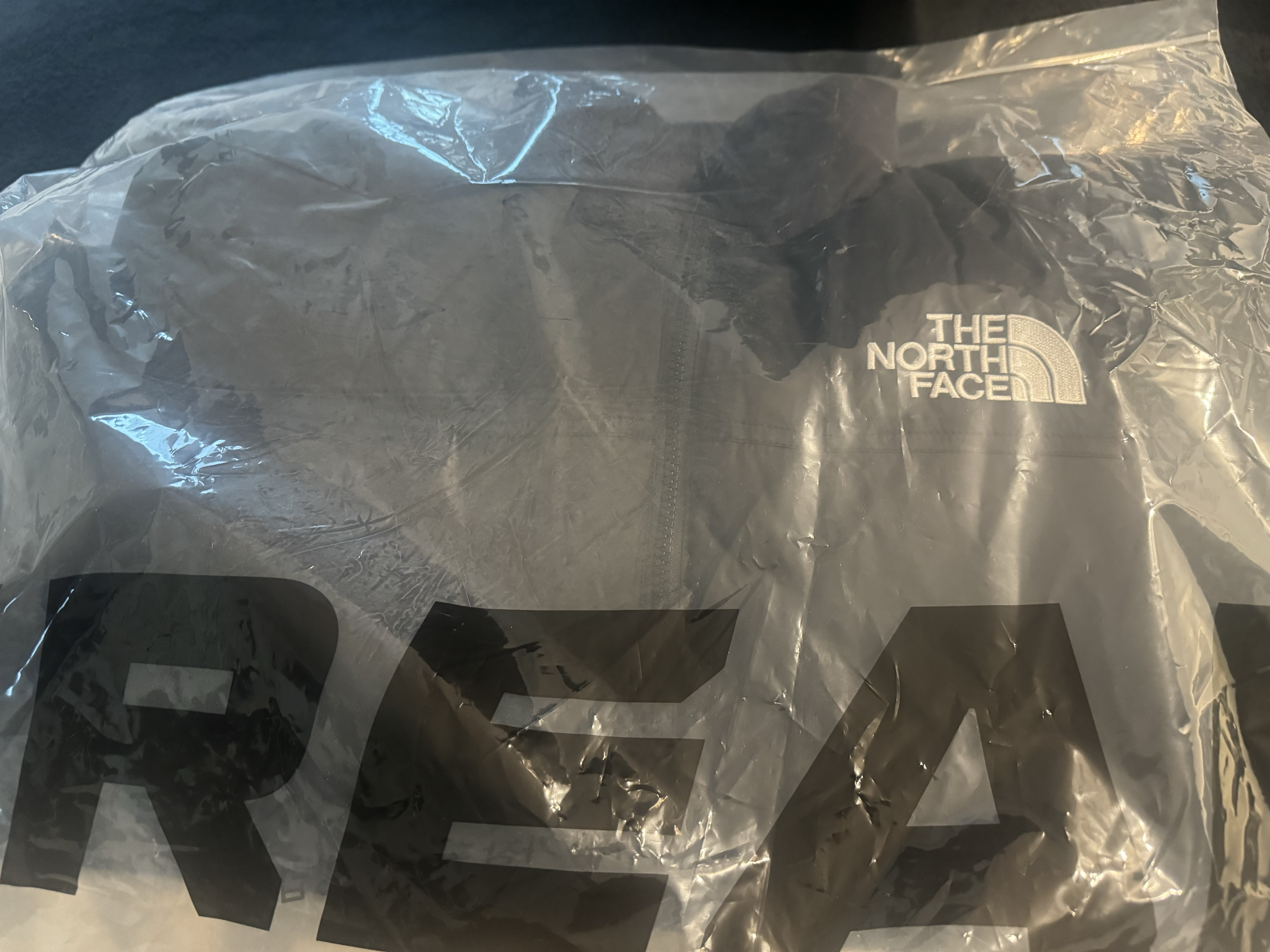 Supreme x The North Face Split Nuptse Jacket Black - 24SS 착용 스타일
