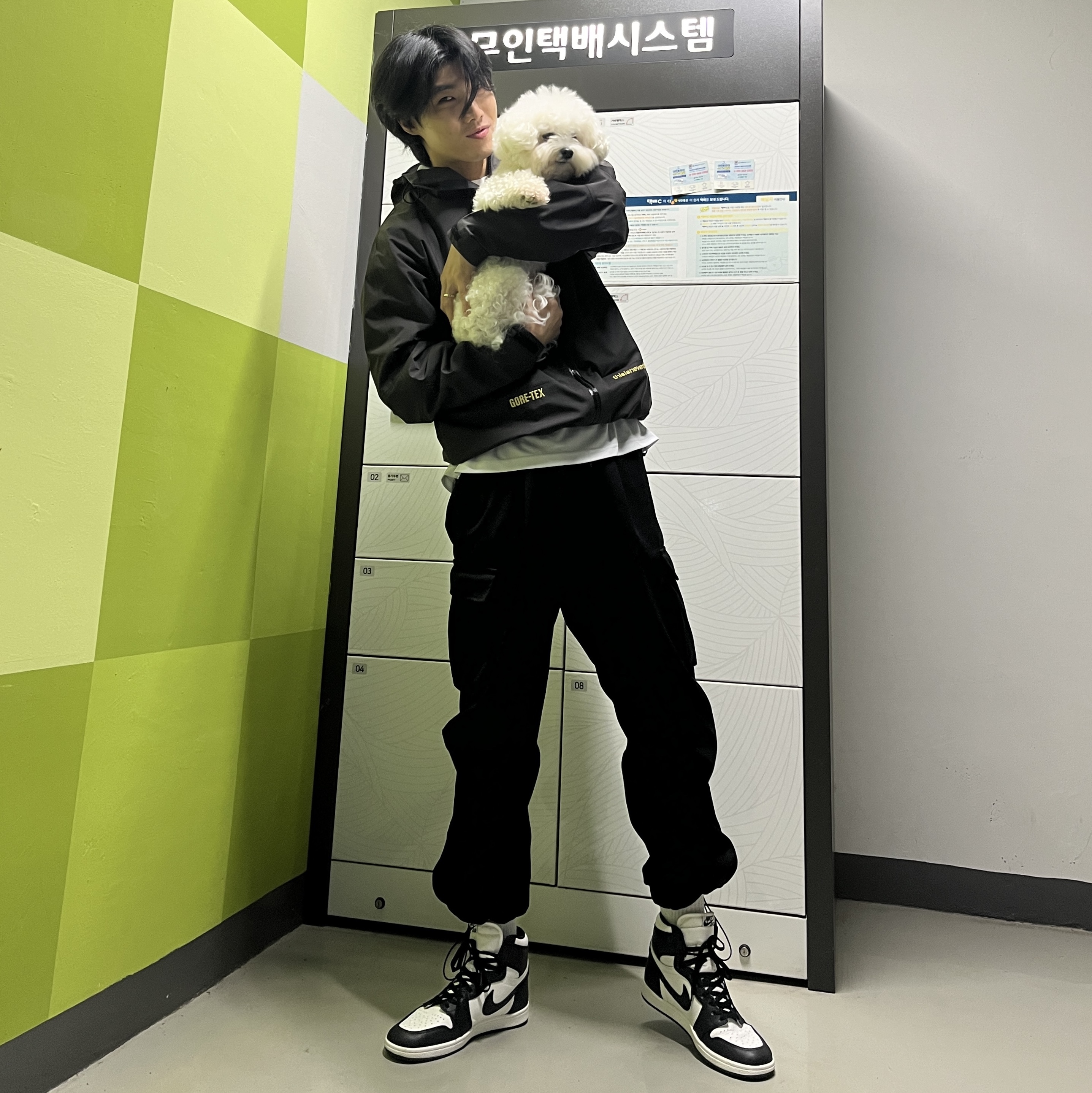 Jordan 1 High 85 Black White 착용 스타일
