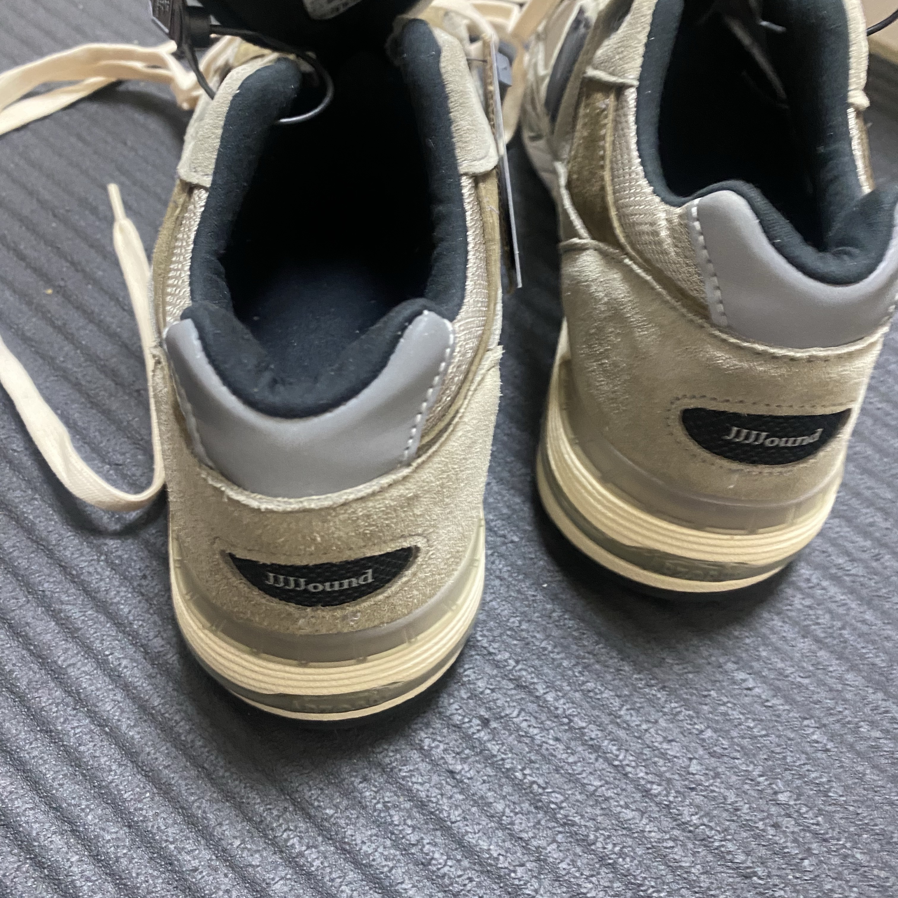 New Balance x JJJJound 991 Made in UK Grey 착용 스타일 - 2