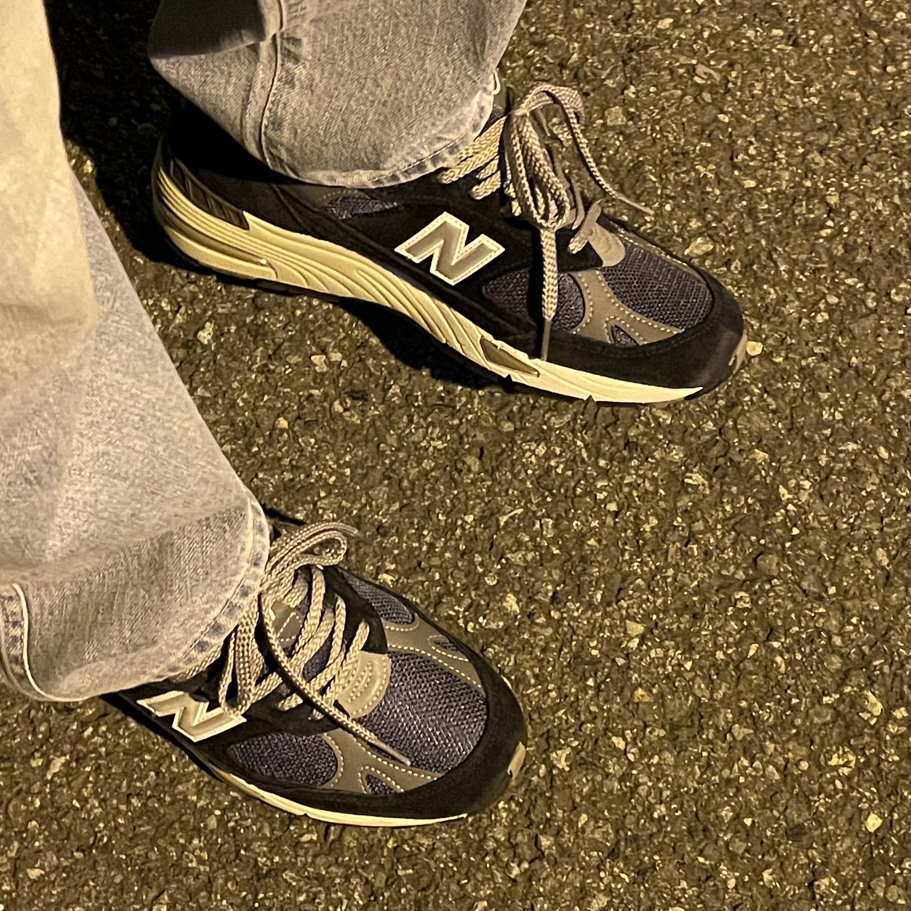 New Balance 991 Made in UK Navy 착용 스타일