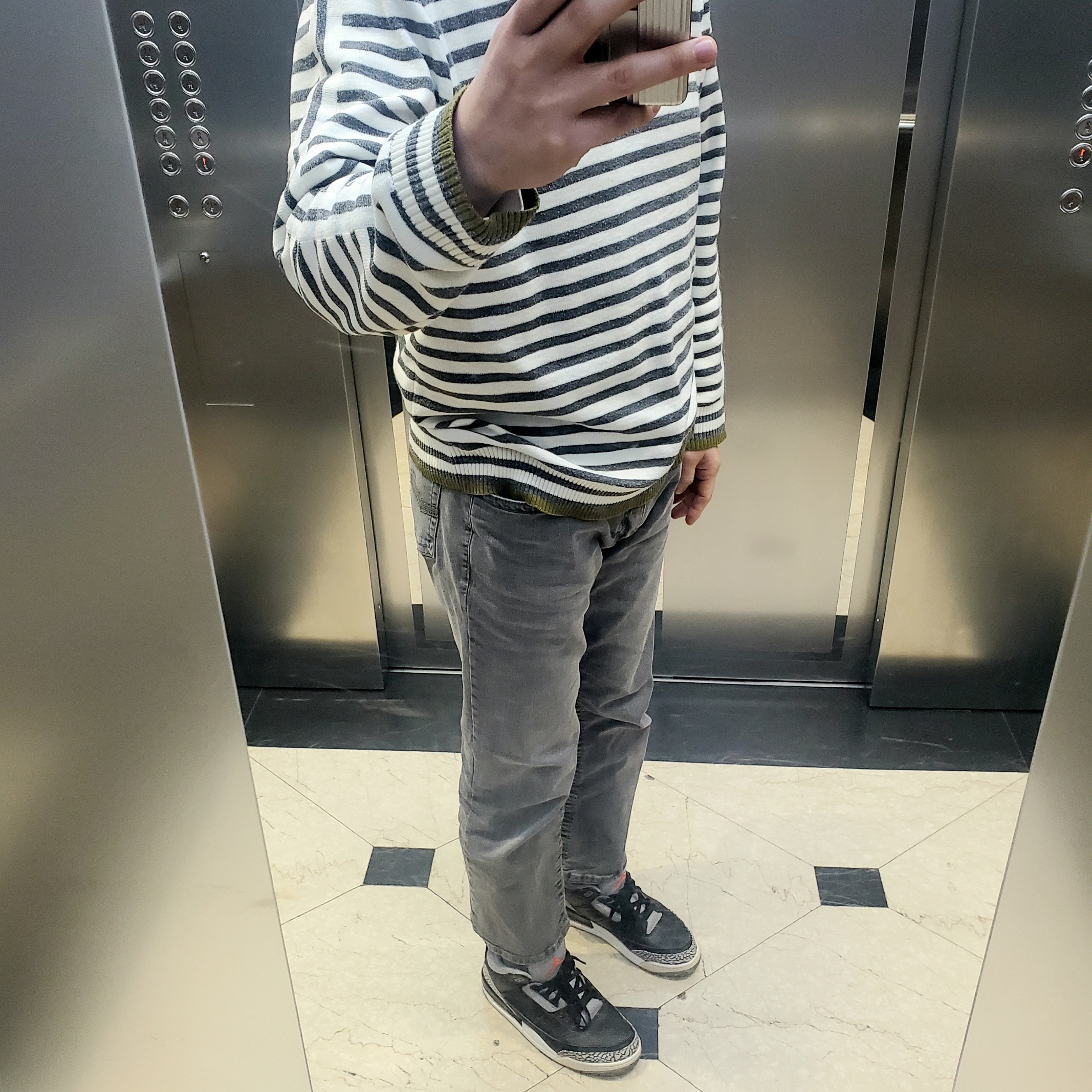 Jordan 3 Retro OG Black Cement 2018 착용 스타일