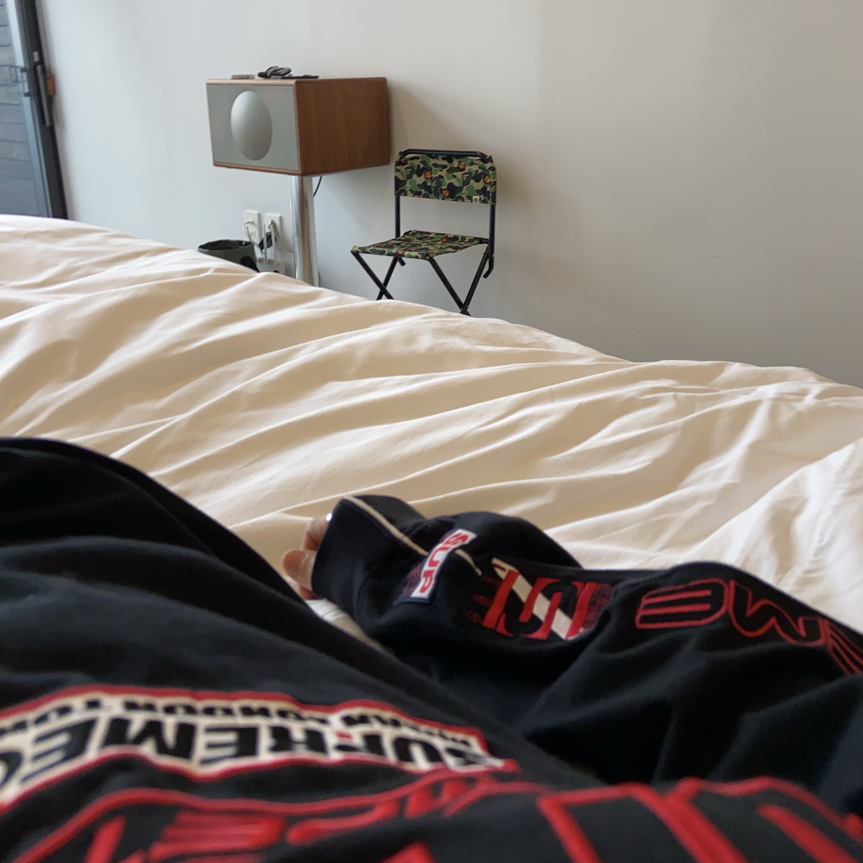 Supreme Competition L/S Top Black - 22SS 착용 스타일 - 3