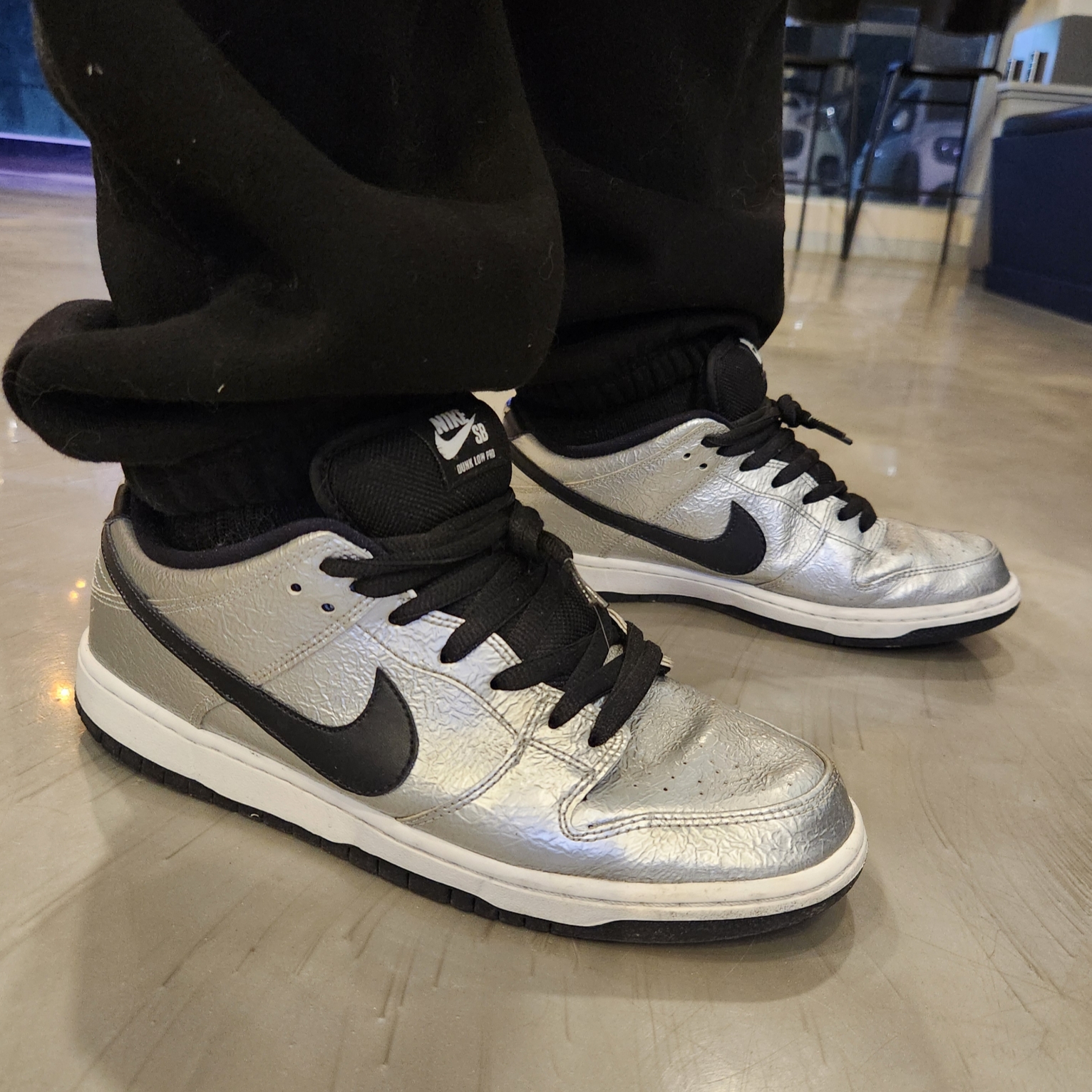 Nike Dunk SB Low Cold Pizza 착용 스타일 - 2