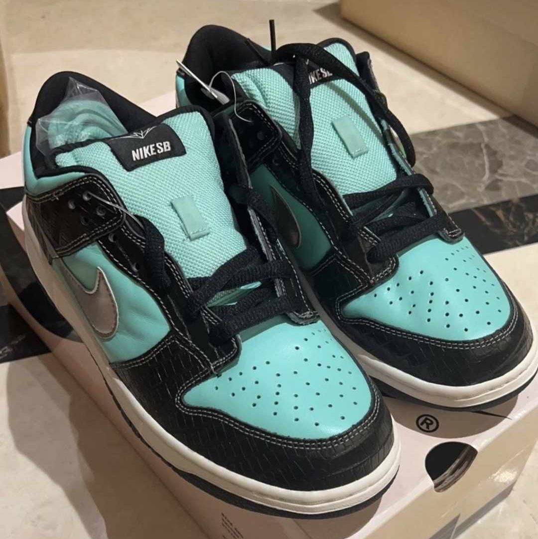Nike x Diamond Supply Co. SB Dunk Low Tiffany 착용 스타일