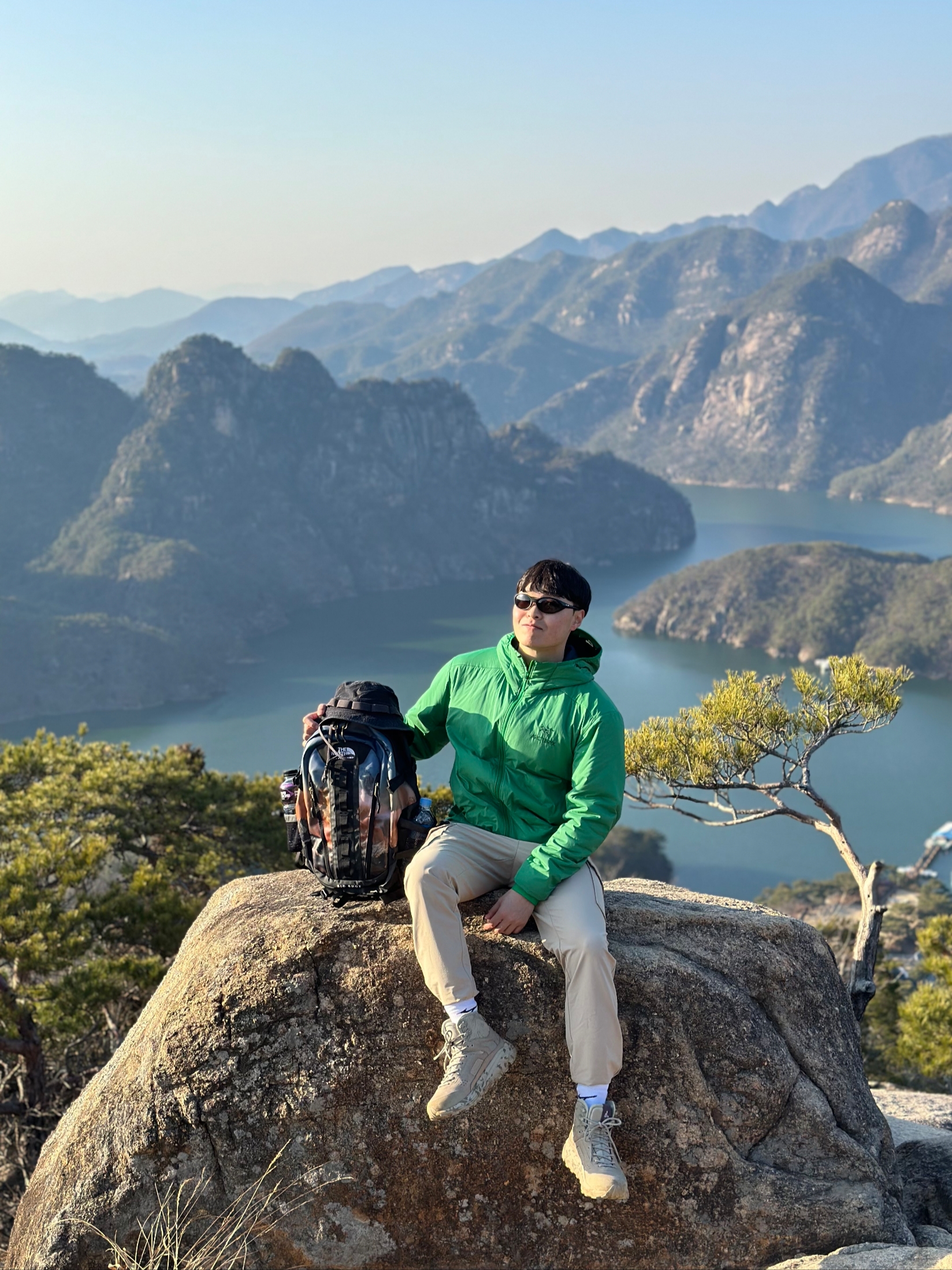 Arc'teryx Atom LT Hoody Jungle, (W) Arc'teryx Atom Jacket Solace 착용 스타일 - 6
