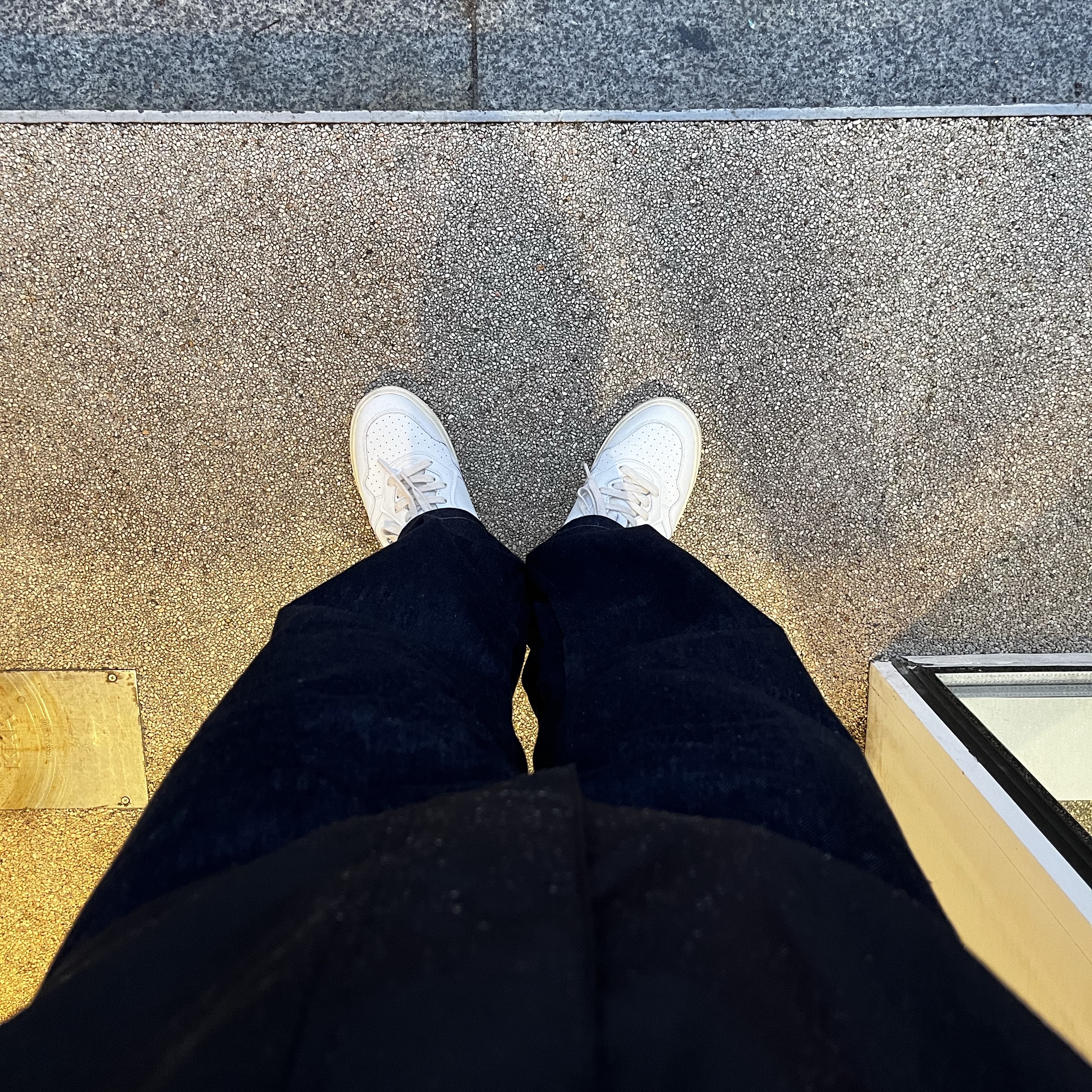 Autry Medalist Low Leather Sneakers White 착용 스타일
