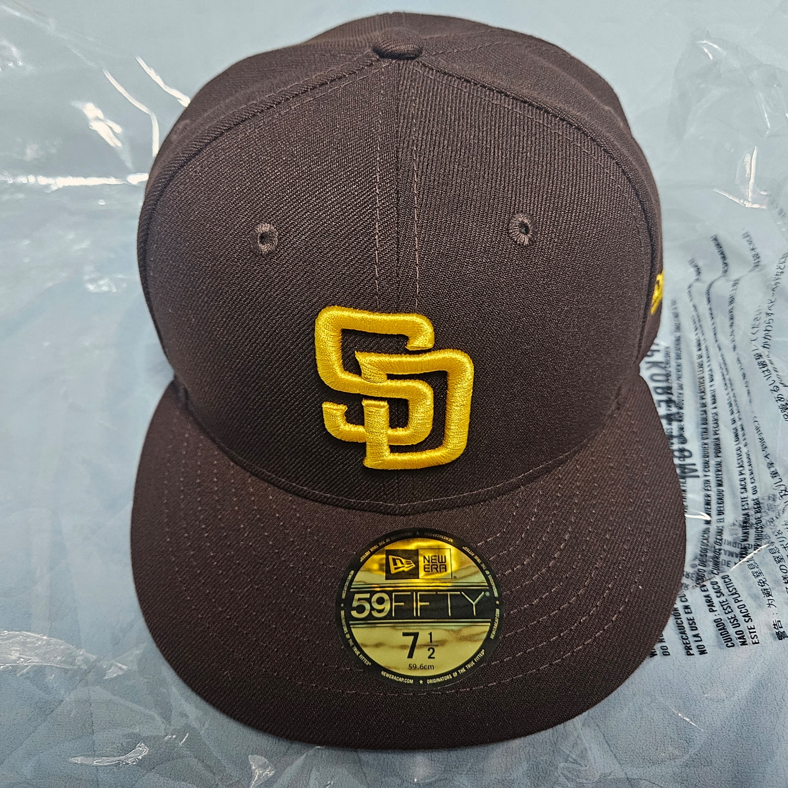 (Kids) New Era 9Fifty MLB Seoul Series San Diego Padres Walnut 착용 스타일