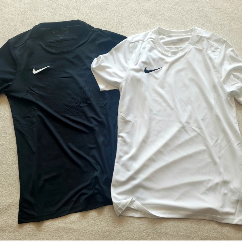 Nike Dri-Fit Park 7 T-Shirt Black, Nike Dri-Fit Park 7 T-Shirt White 착용 스타일