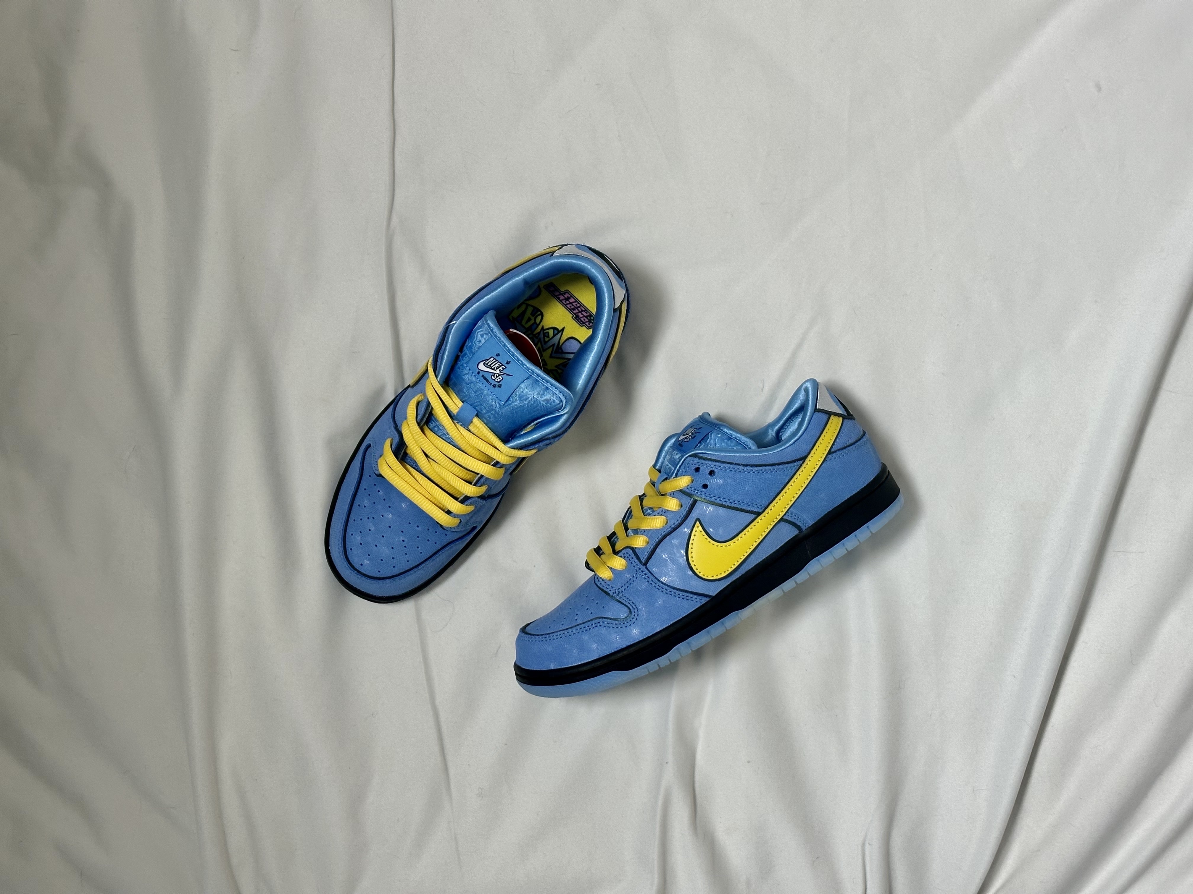Nike x The Powerpuff Girls SB Dunk Low Pro QS Bubbles 착용 스타일 - 1