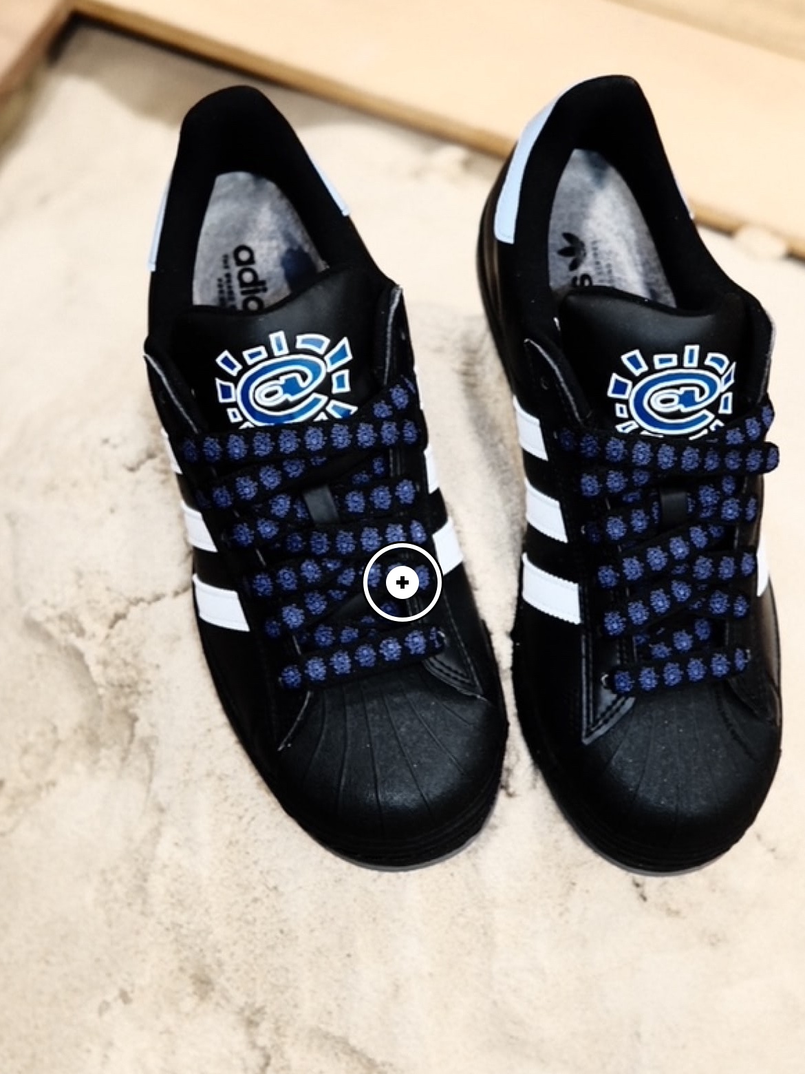 Adidas x Always Do What You Should Do Superstar ADV Core Black Cloud White 착용 스타일