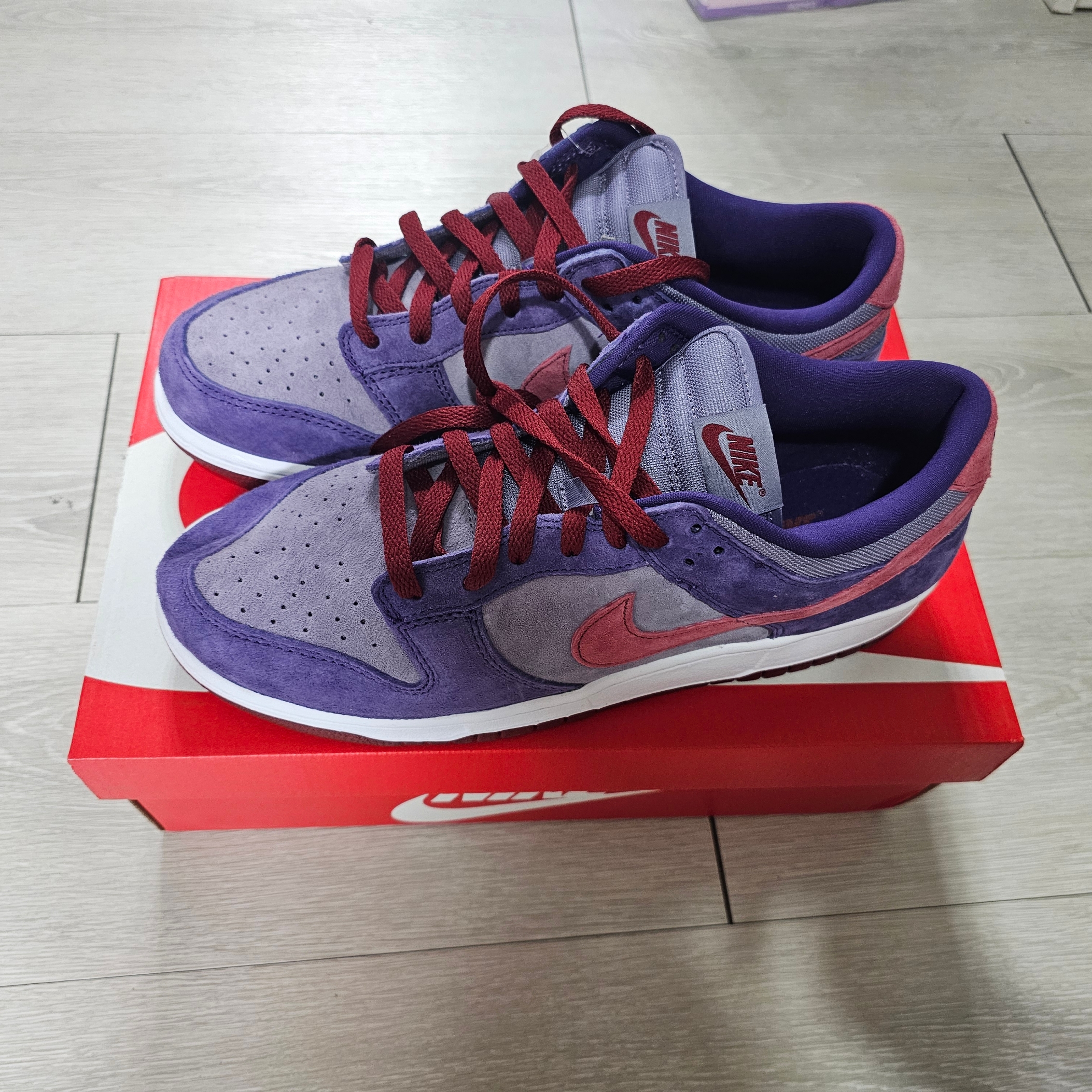 Nike Dunk Low SP Plum 2024 착용 스타일 - 2