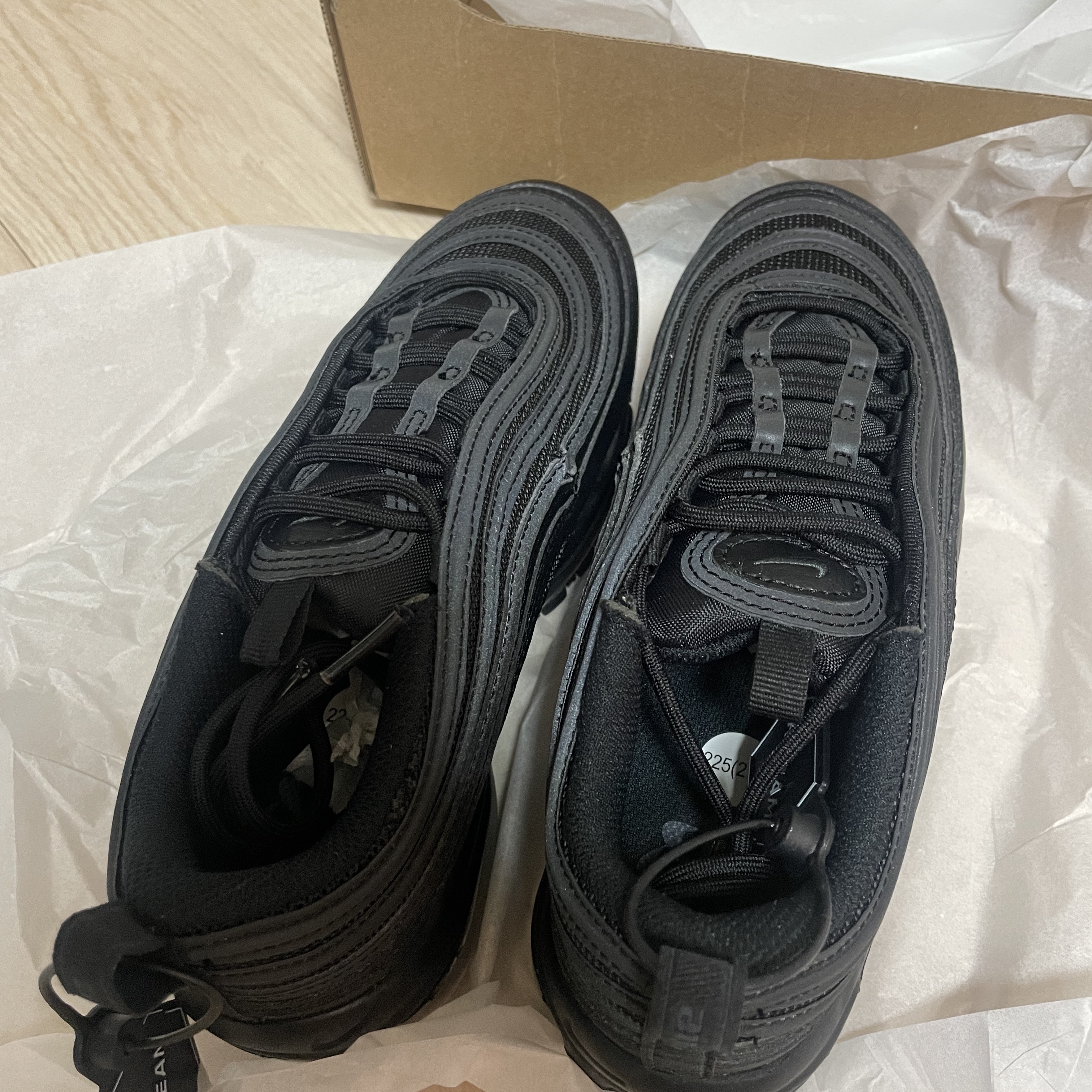 (W) Nike Air Max 97 Next Nature Black 착용 스타일
