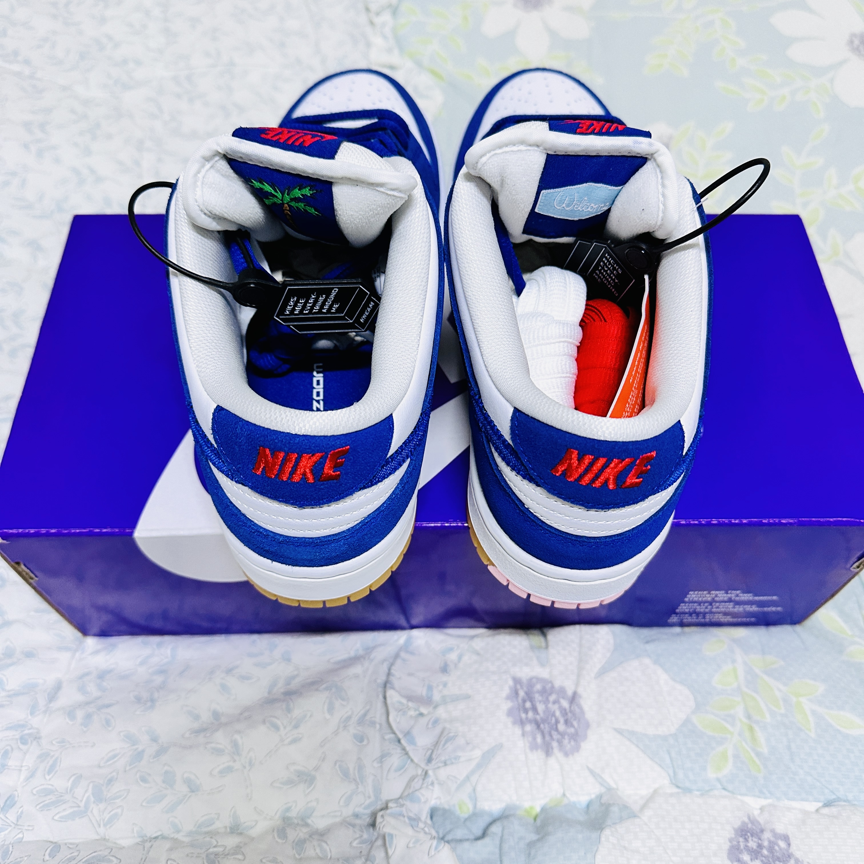 Nike SB Dunk Low Pro Premium Deep Royal Blue 착용 스타일 - 3