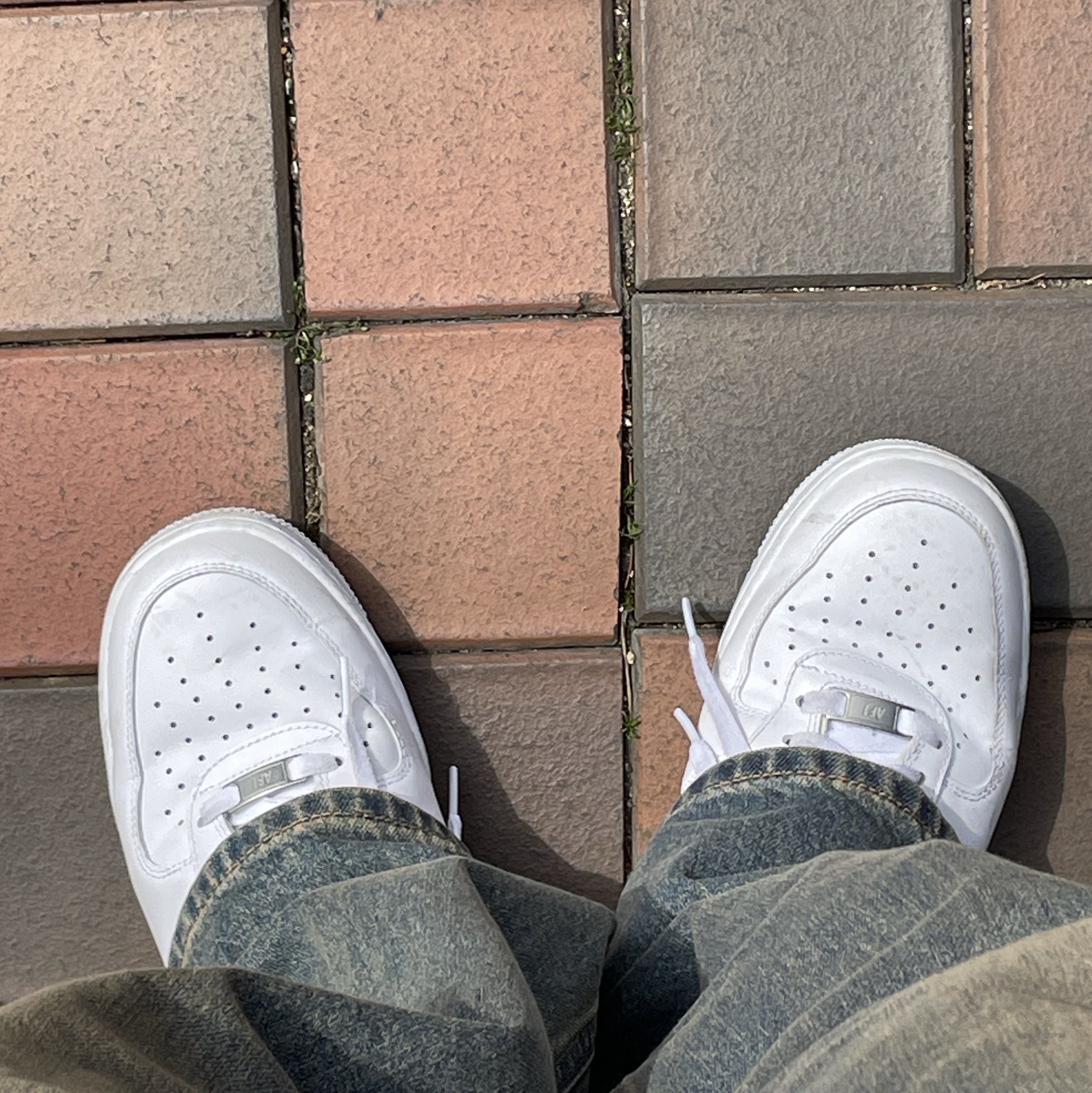 Nike Air Force 1 '07 Low White 착용 스타일