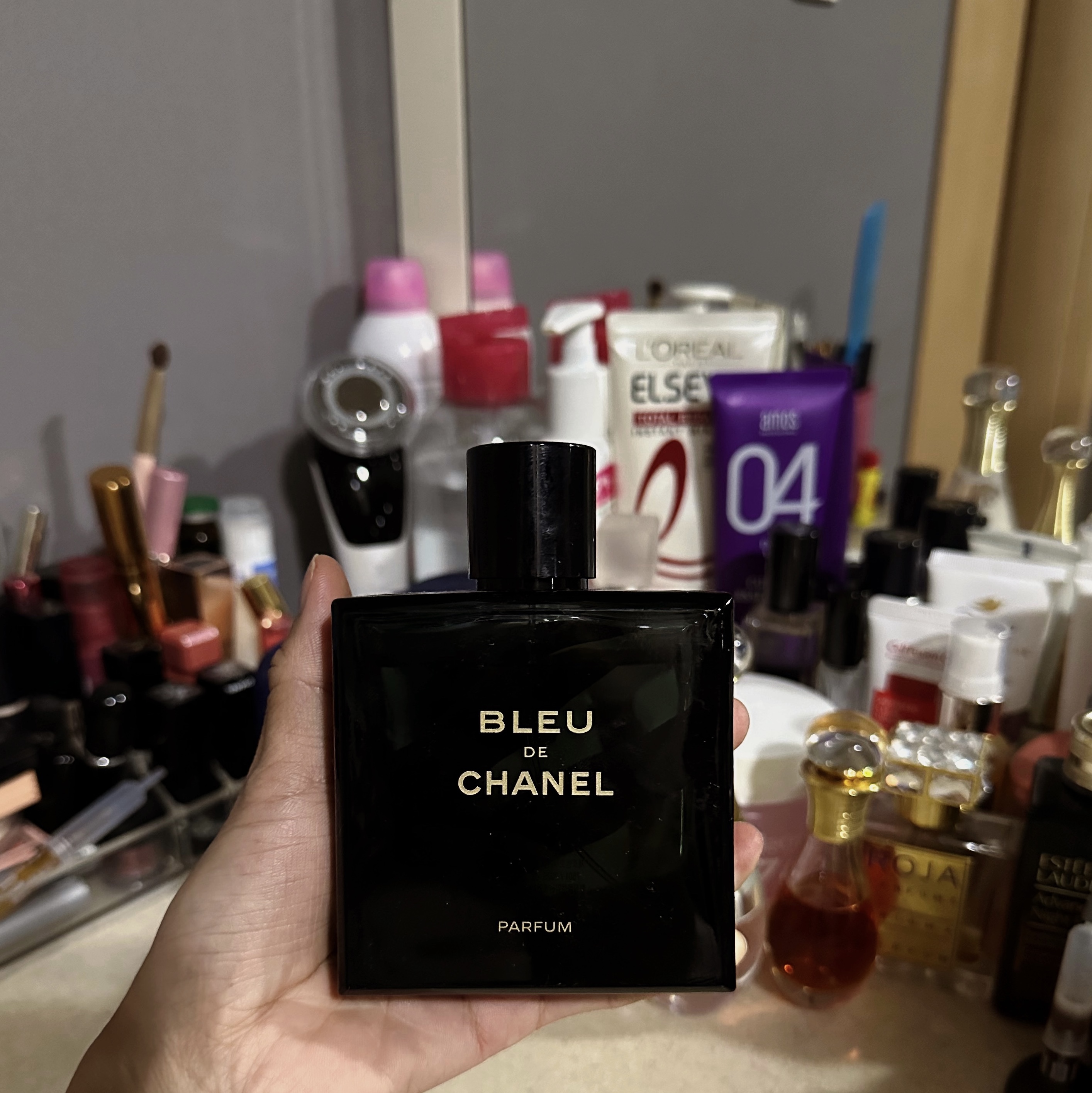 Chanel Bleu De Chanel Parfum 100ml 착용 스타일