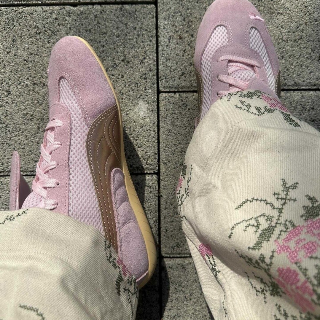 Puma x Open Yy Speedcat Whisp of Pink Chamomile 착용 스타일 - 2