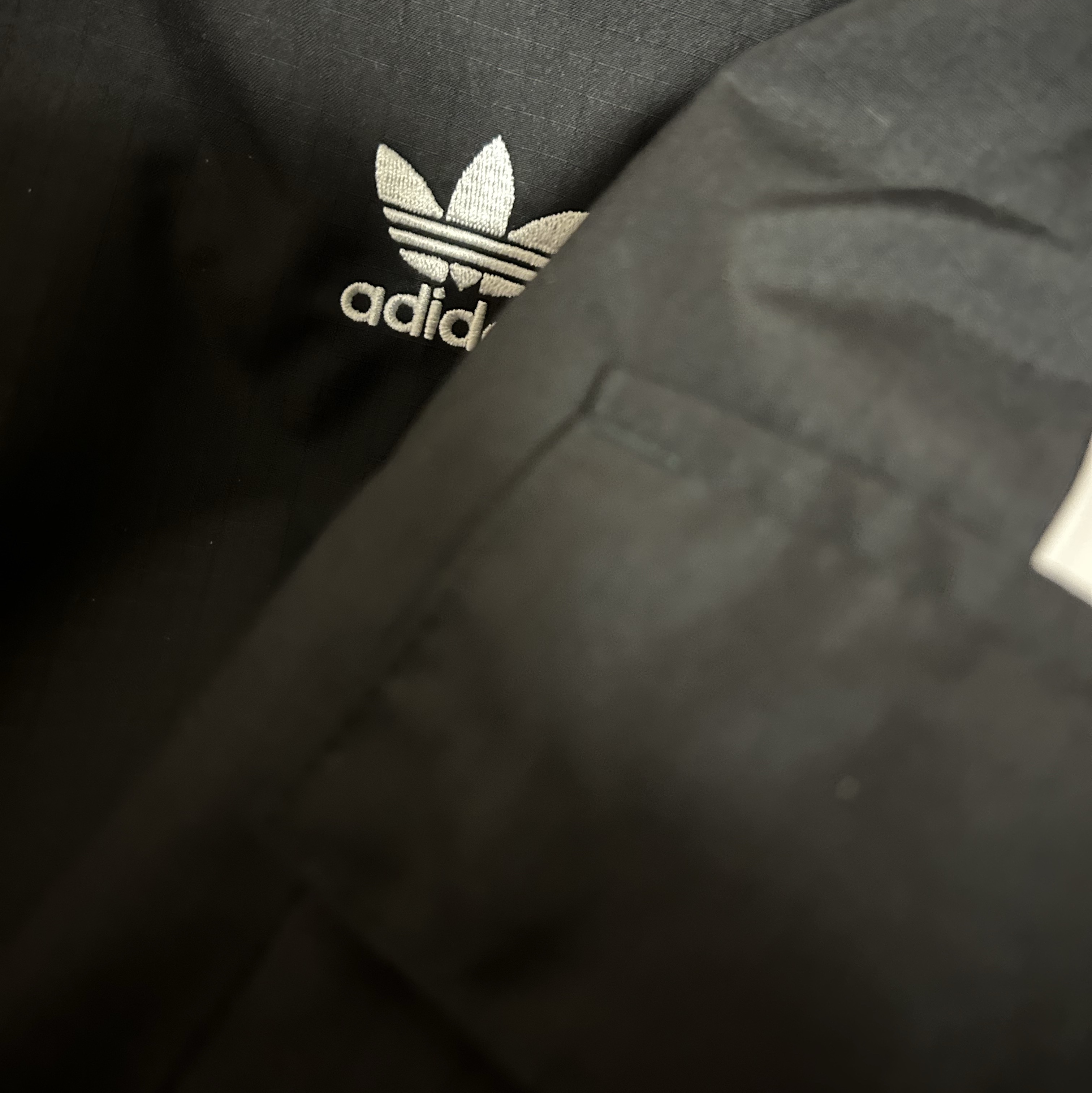 Adidas 3-Stripes Windbreaker Black - KR Sizing 착용 스타일